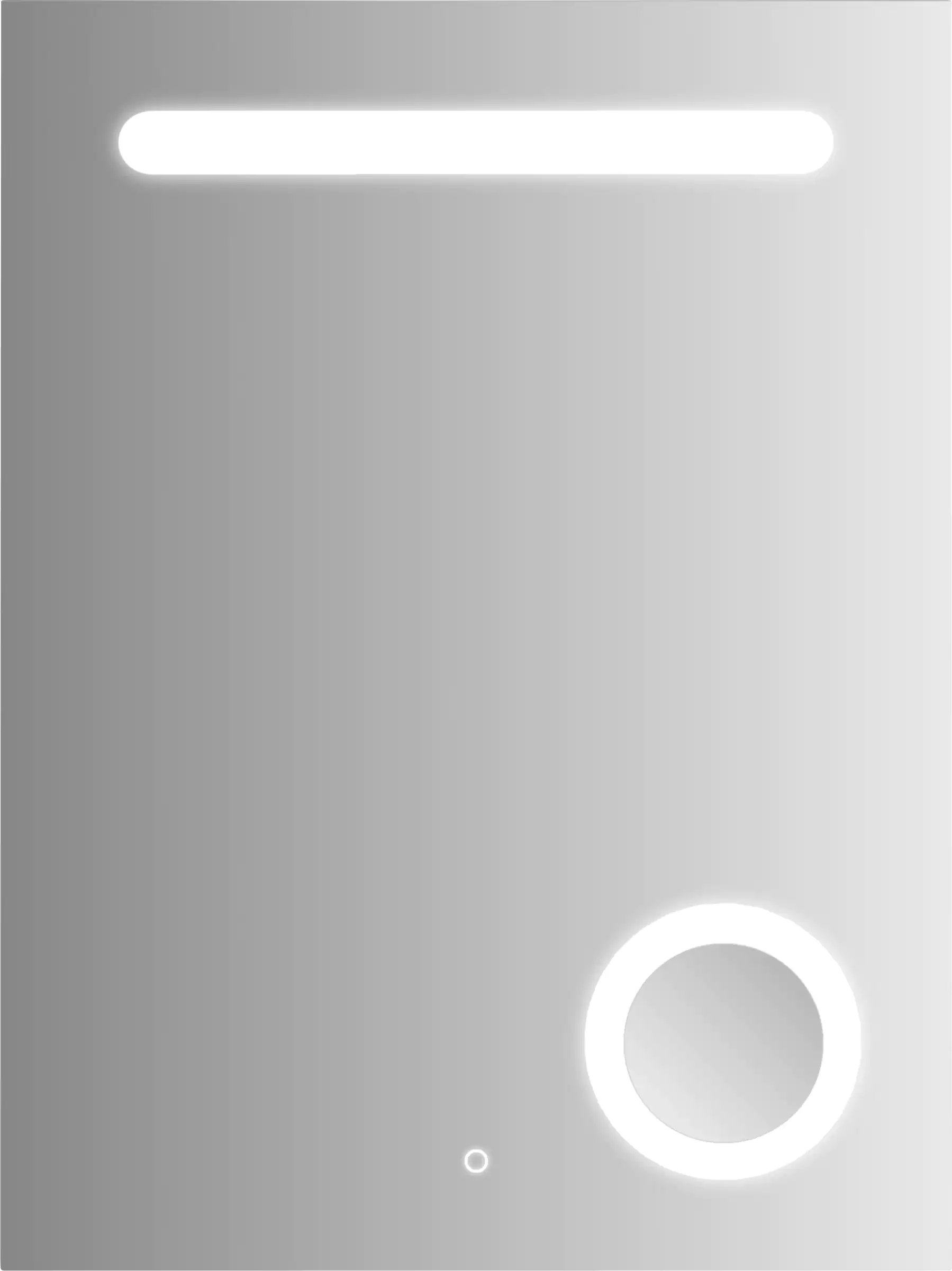 LED-Lichtspiegel Oxford 60x80 cm