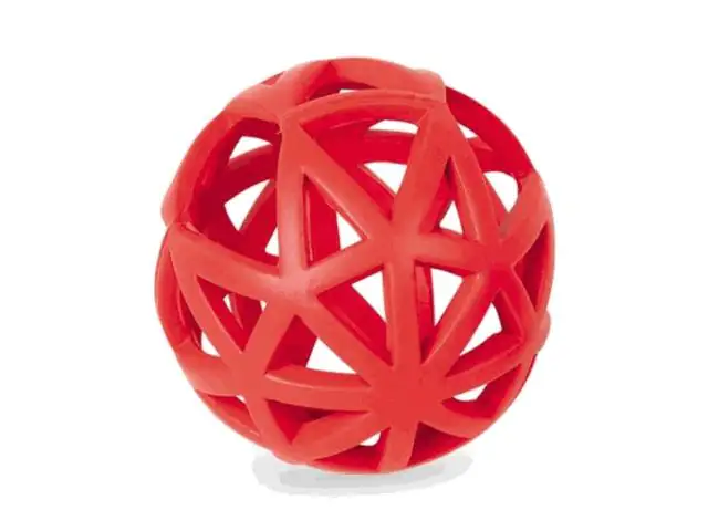 Nobby Vollgummi Gitterball 12,5 cm