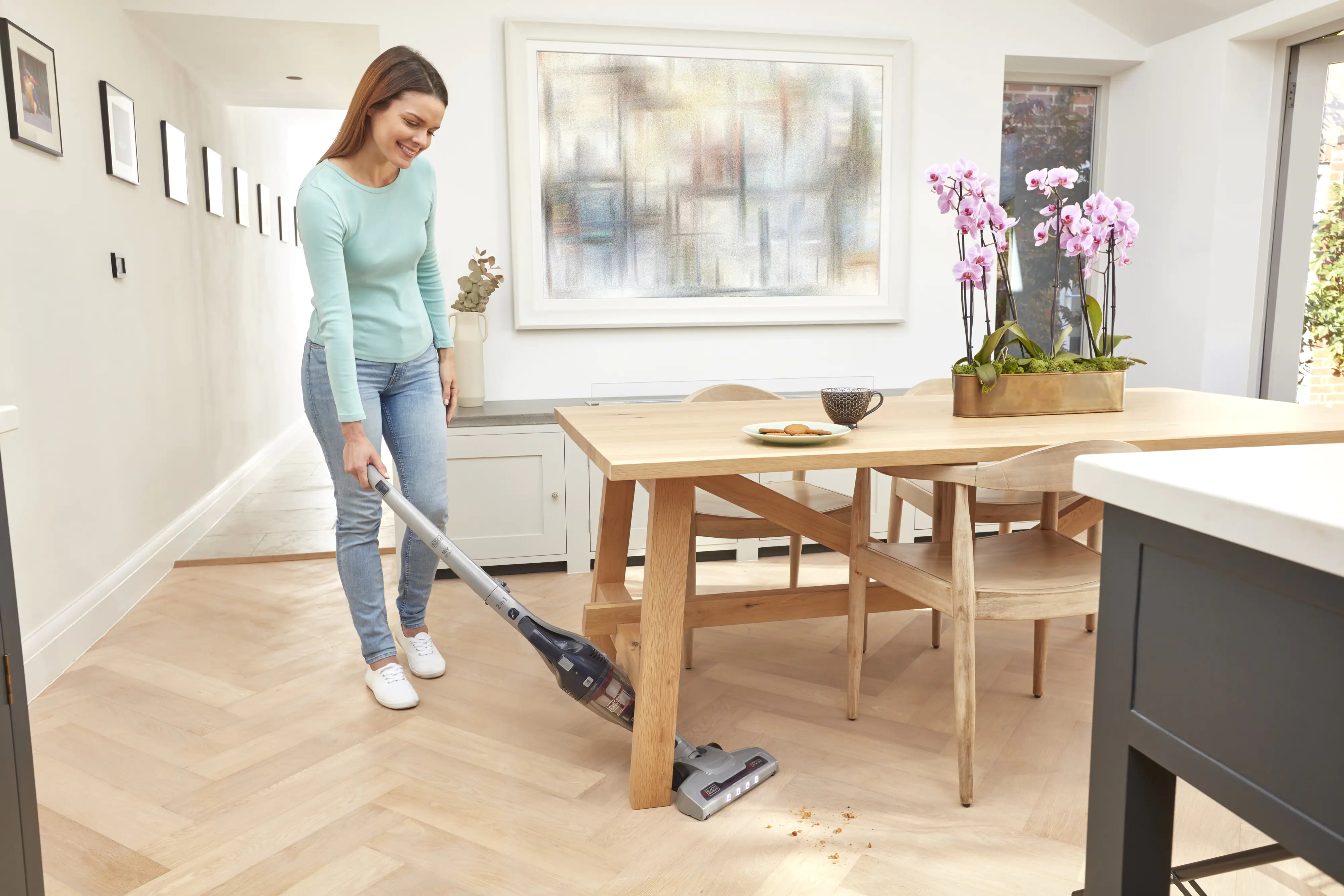 Black & Decker Akkusauger SVB520JW 2in1 Boden- und Handsauger, 18 Volt