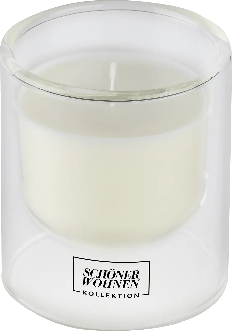 Schöner Wohnen Duftkerze im Glas S Zitronengras Salbei Ø 7,5 x 8 ,5 cm