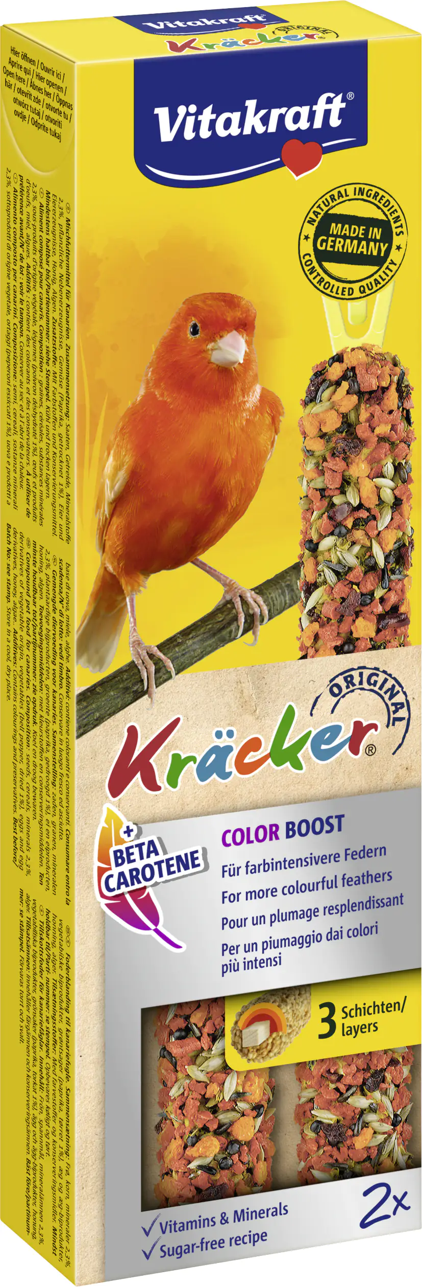 Vitakraft Kräcker® Color Boost 2 Stück / 54 g
