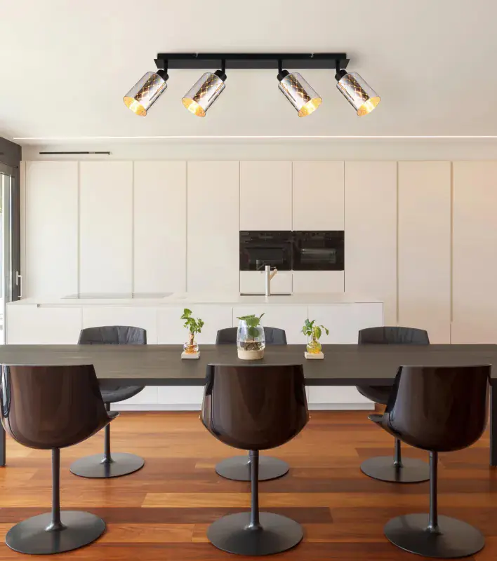 Globo Strahler Alonso 86 x 22 cm L x H schwarz