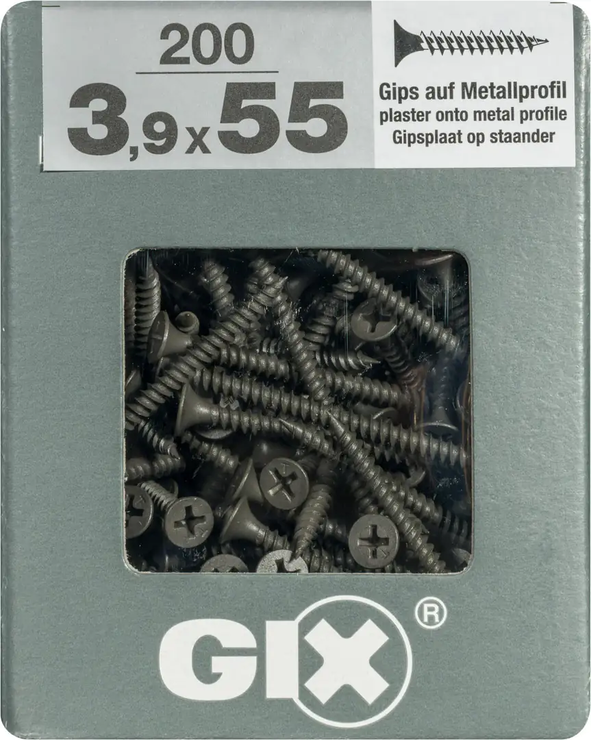 Spax Schnellbauschrauben 3.9 x 55 mm PH 2 Feingewinde - 200 Stk.