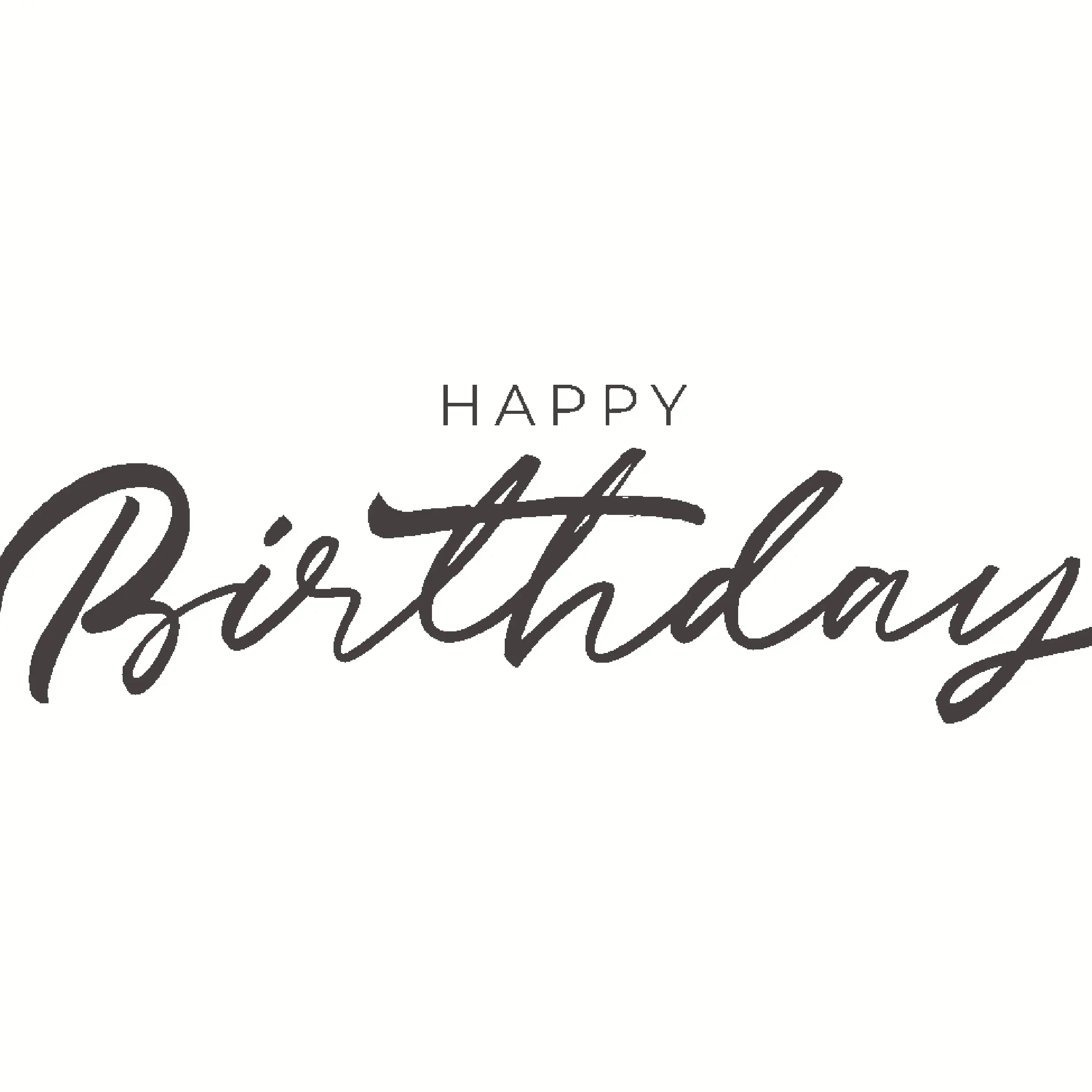 Duni Servietten Happy Birthday 33 x 33 cm - 20er Pack