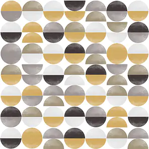 4014995338853 Braun & Company Servietten Motiv Soft Circles gold 33 x 33 cm - 20er Pack