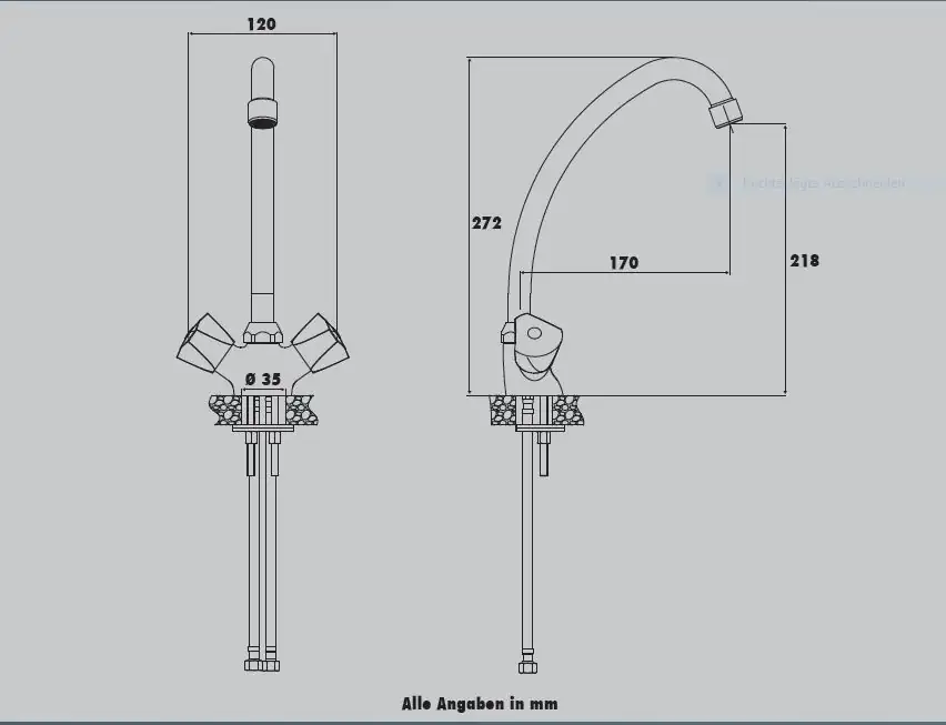 Primaster Küchenarmatur Saarbrücken verchromt