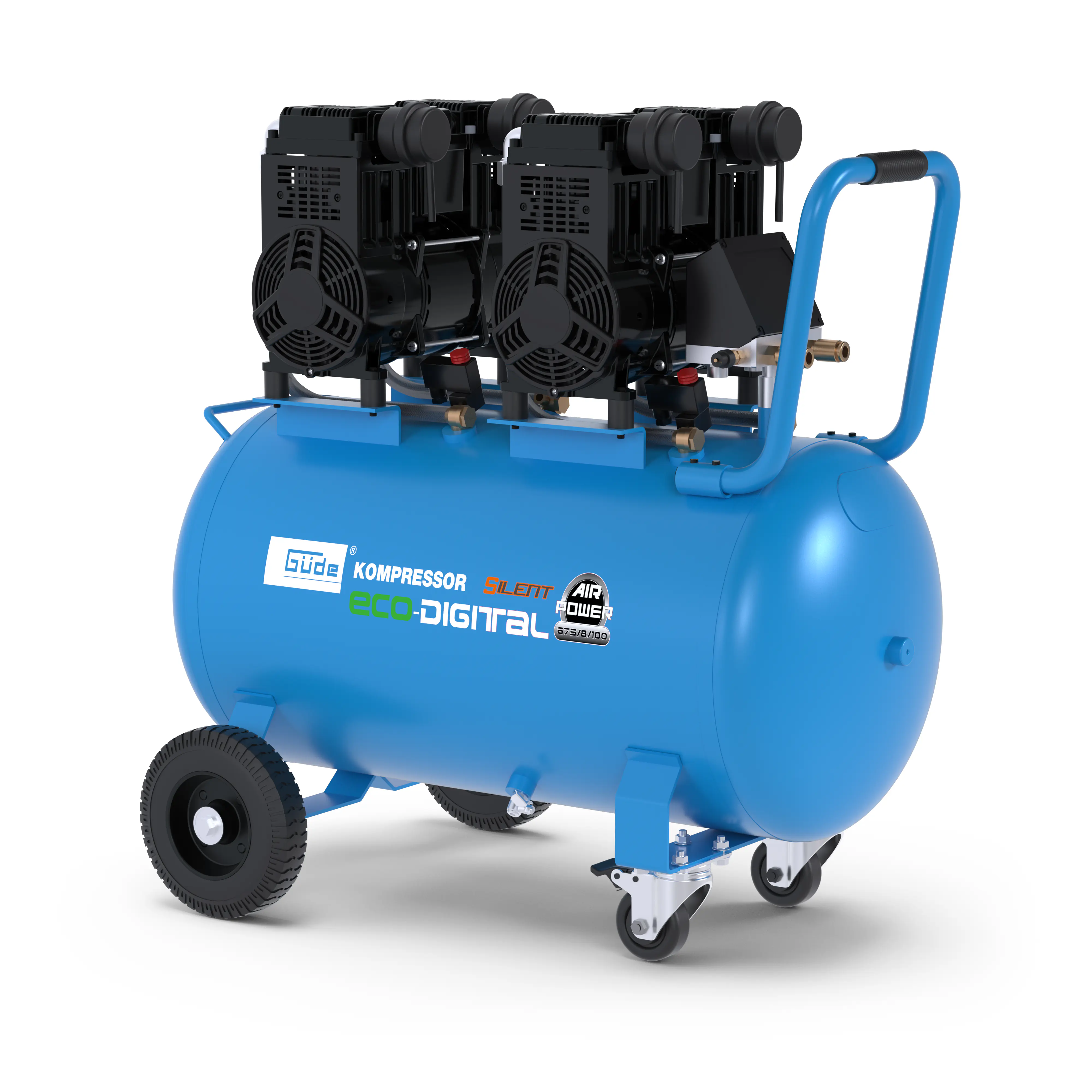 Güde Kompressor Airpower 675/8/100 ED-SILENT max. 8 bar 100 l 4400 W 230 V