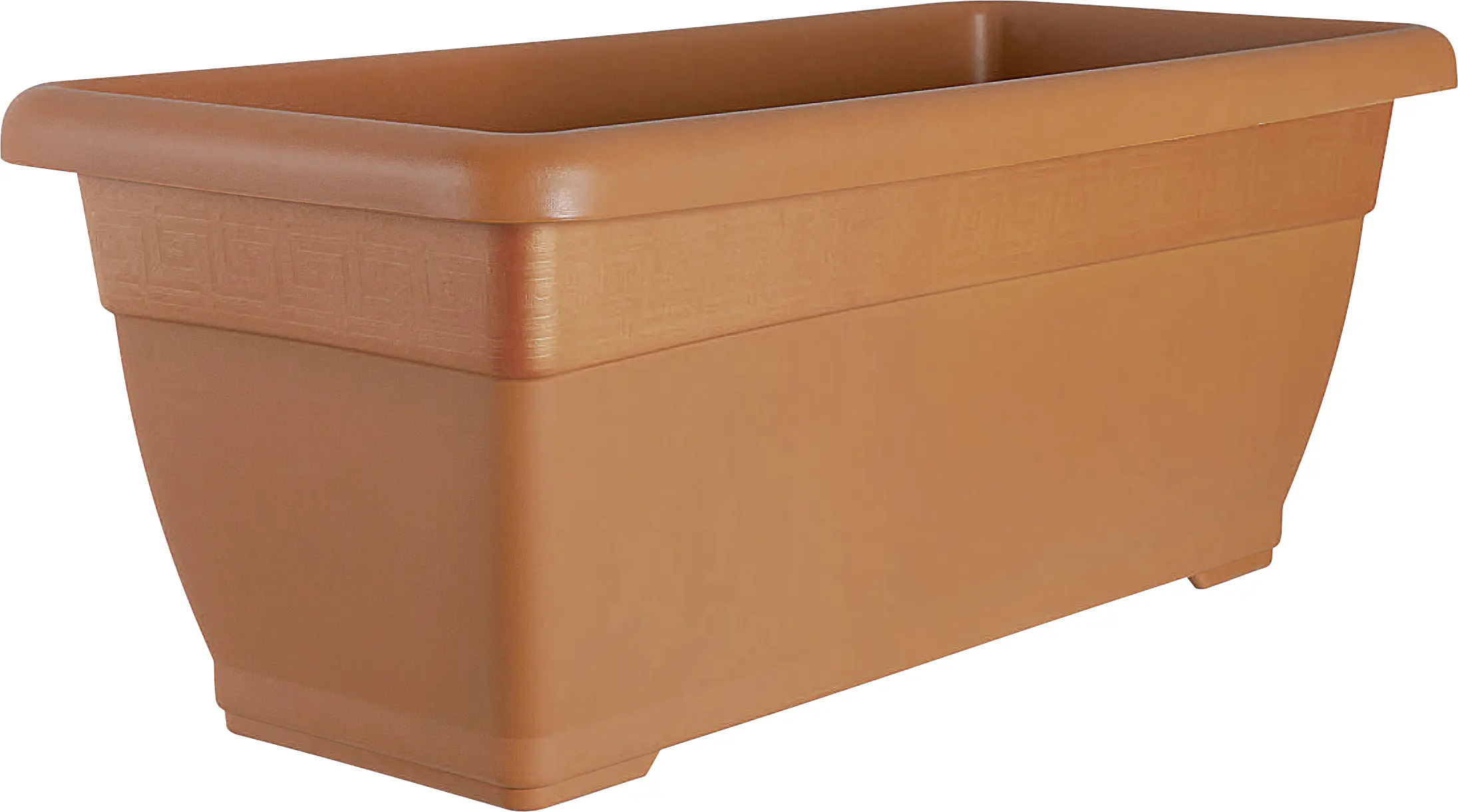 Geli Pflanzkasten Plato Kunststoff terracotta 32 x 37 x 80 cm