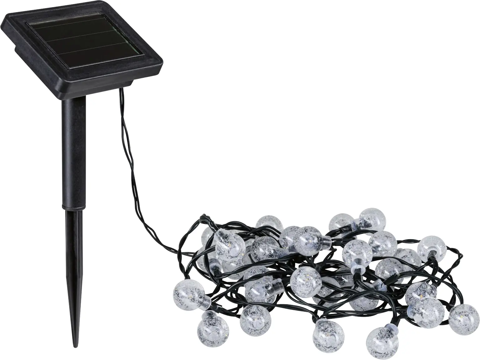 Paulmann Solar-Lichterkette Soala 3,9 m 200 LED warmweiß 