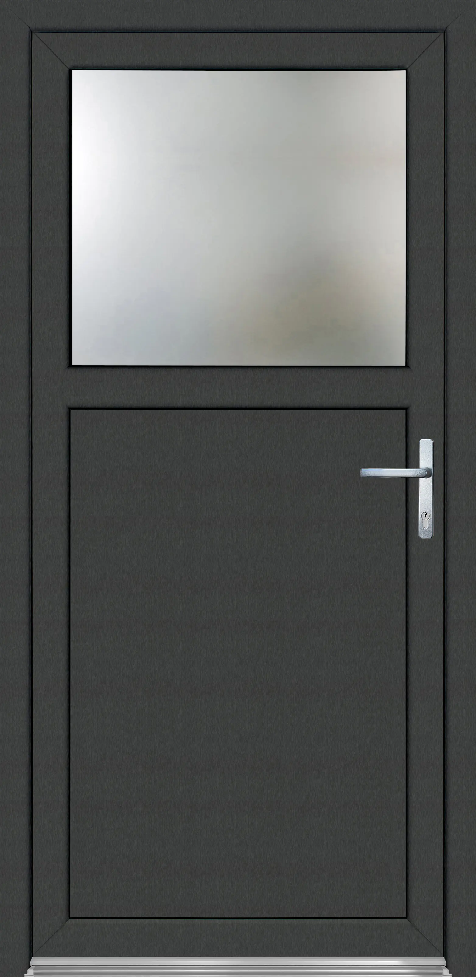 Panto Nebeneingangstür Kunststoff Premium SMK510 98 x 198 cm DIN R weiß/anthrazit Panto Nebeneingangstür Kunststoff Premium SMK510 98 x 198 cm DIN R weiß/anthrazit