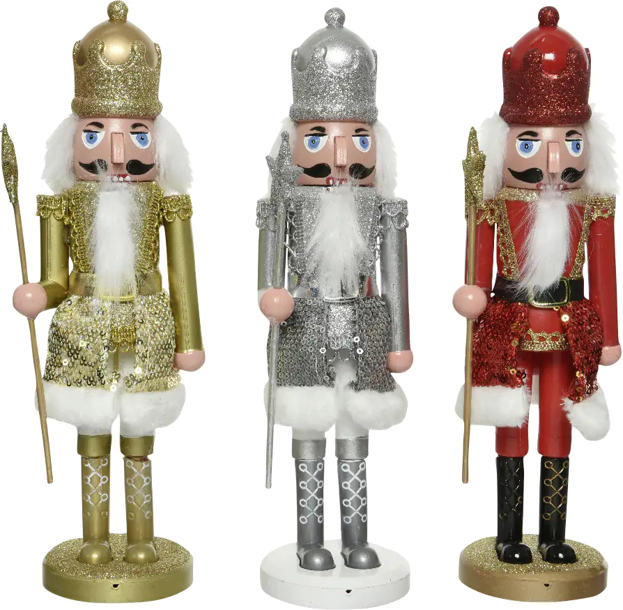 Kaemingk Dekofigur Nussknacker 8 x 7 x 28 cm