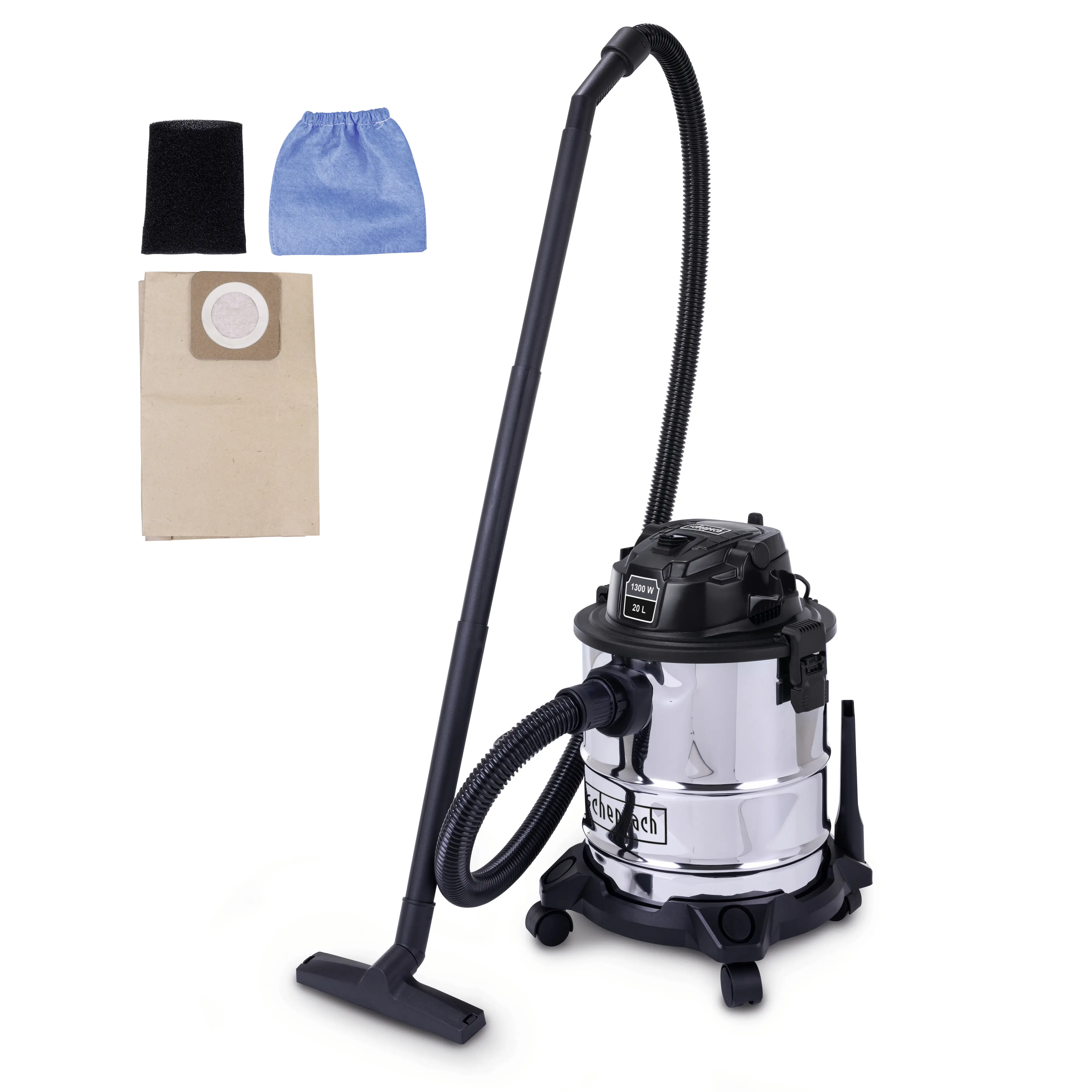 Scheppach Nass-Trockensauger WDV20-BE black