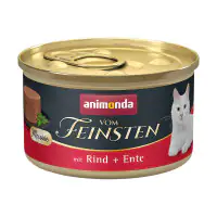 Animonda vom Feinsten Katzenfutter Rind und Ente Mousse 85 g Animonda vom Feinsten Katzenfutter Rind und Ente Mousse 85 g