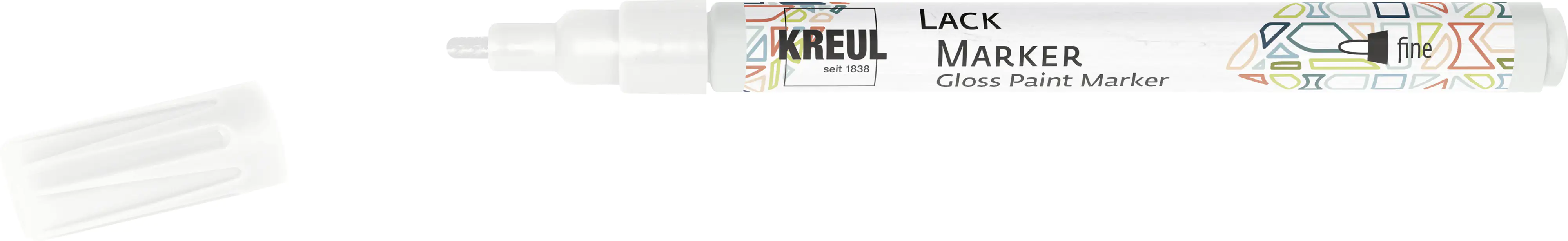 Kreul Lack Marker fine weiß 1 - 2 mm Kreul Lack Marker fine weiß 1 - 2 mm