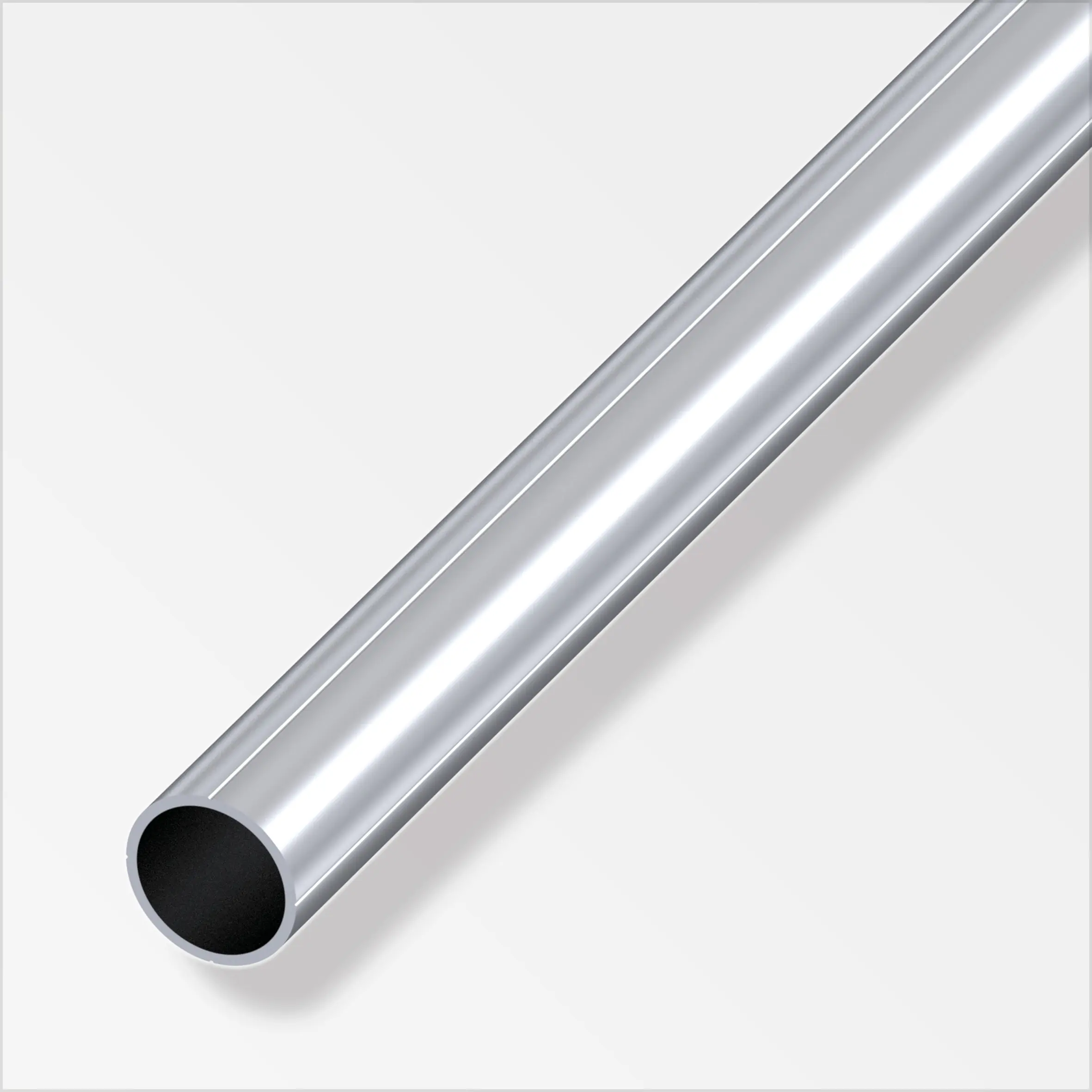 alfer Combitech Rundrohr Aluminium Ø 23,5 mm x 30 cm pressblank