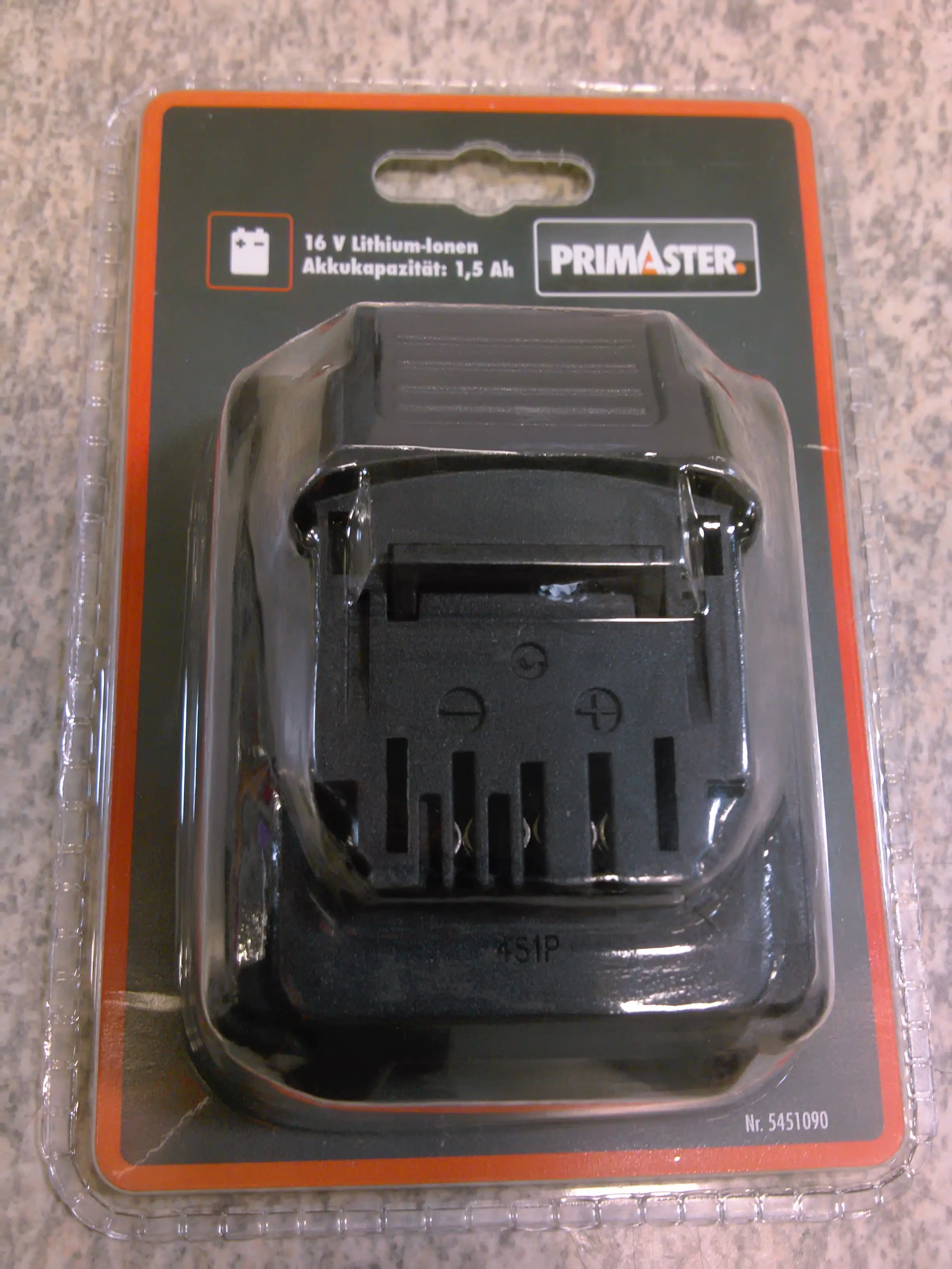 Primaster Ersatzakku 16 V 1,5 Ah Li-Ion
