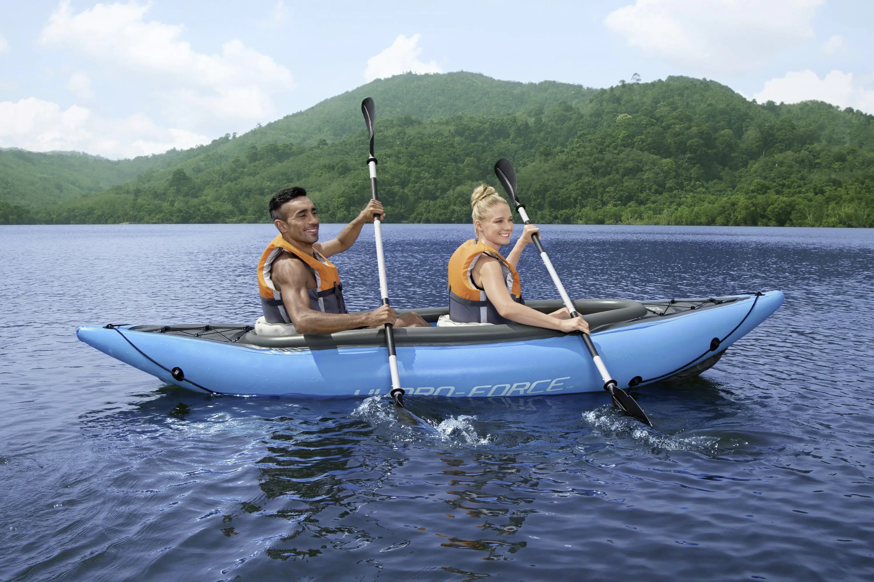 Bestway Kajak-Set Hydro Force für 2 Personen Cove Champion 331 x 88 x 45 cm