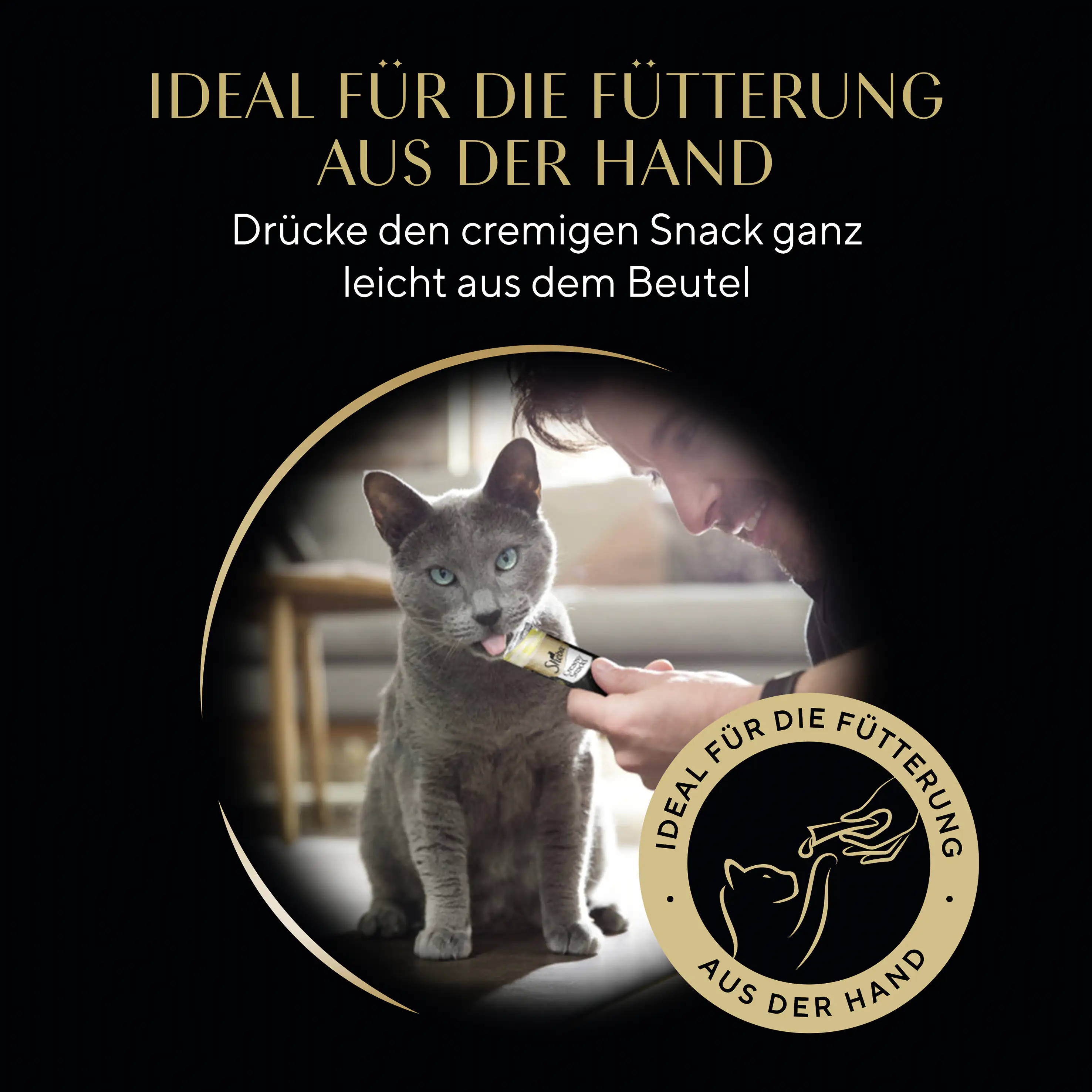 Sheba Creamy Snacks mit Rind Katzenleckerli 4 x 12g Sheba Creamy Snacks mit Rind Katzenleckerli 4 x 12g