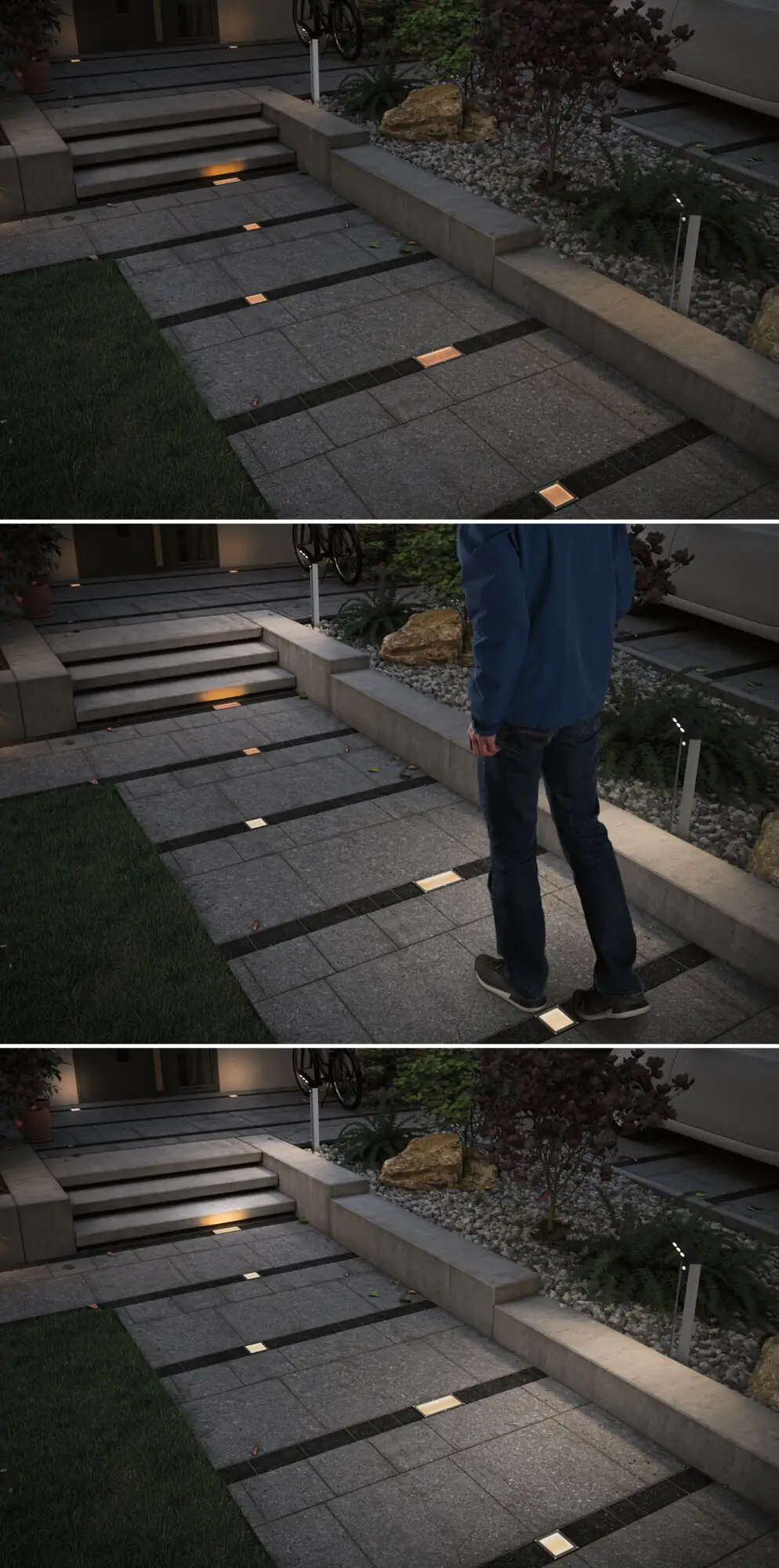 Paulmann Solar LED Bodeneinbauleuchte Aron insect-friendly 10 x 10 cm