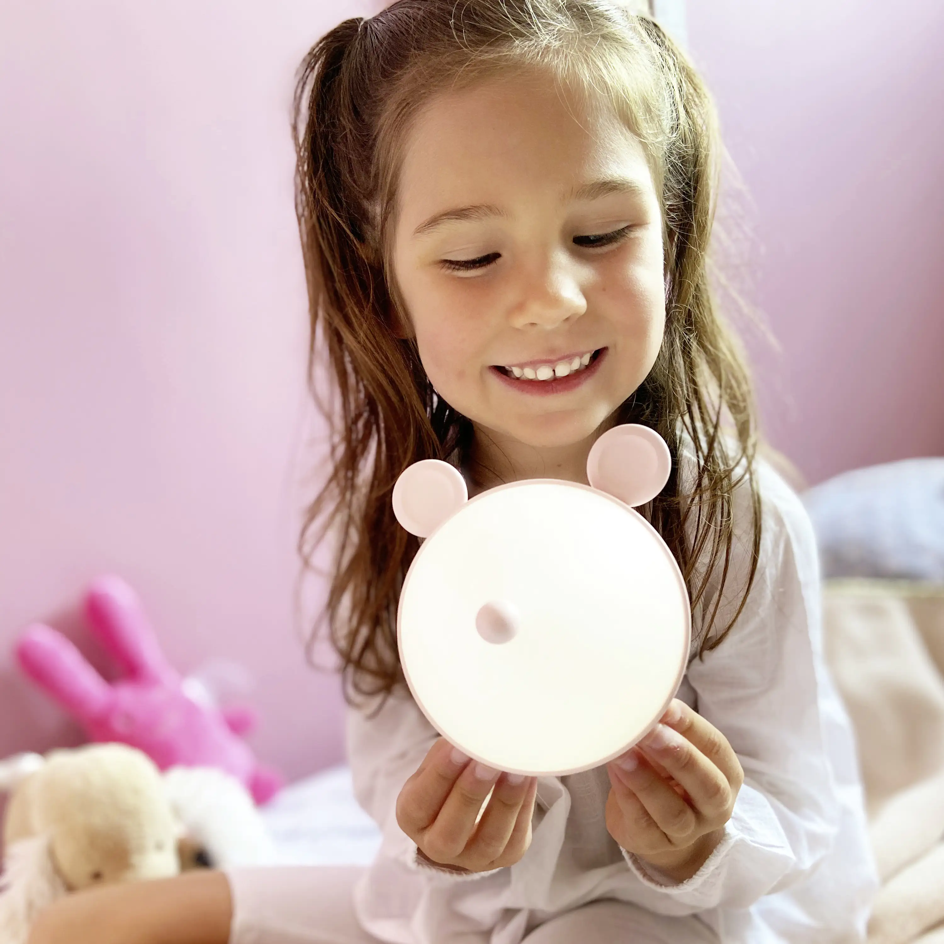 Brilliant Kinder-Tischleuchte Muso pink 5 W dimmbar warmweiß-kaltweiß Brilliant Kinder-Tischleuchte Muso pink 5 W dimmbar warmweiß-kaltweiß
