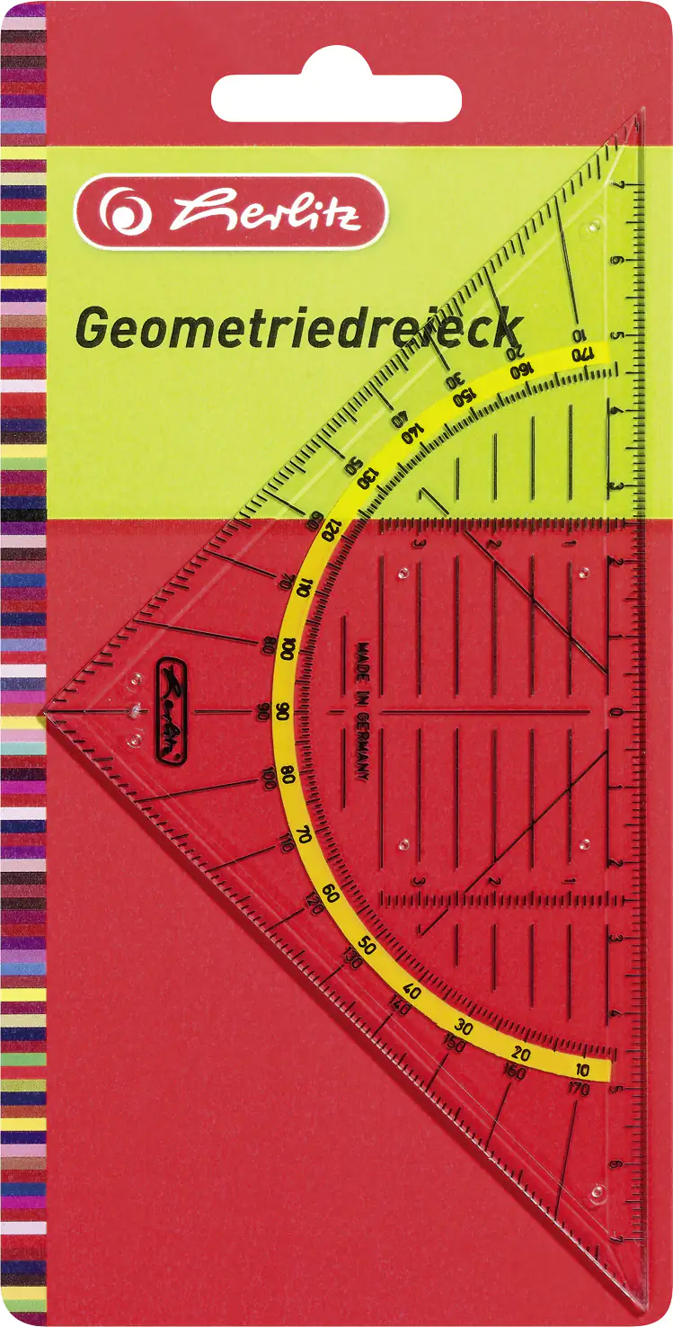 herlitz Geometrie-Dreieck klein herlitz Geometrie-Dreieck klein
