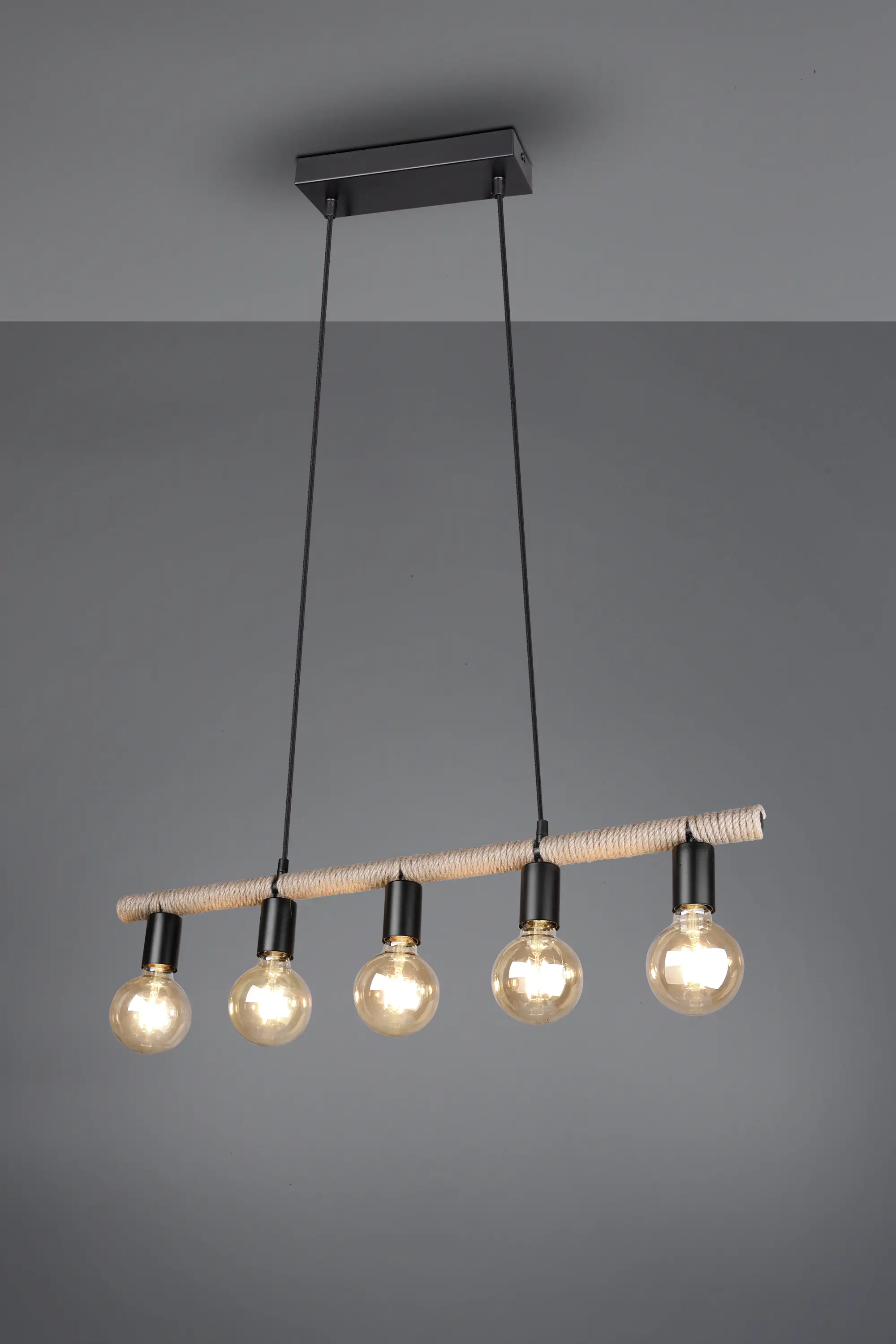 Reality Leuchten Pendelleuchte Einar 5-flammig