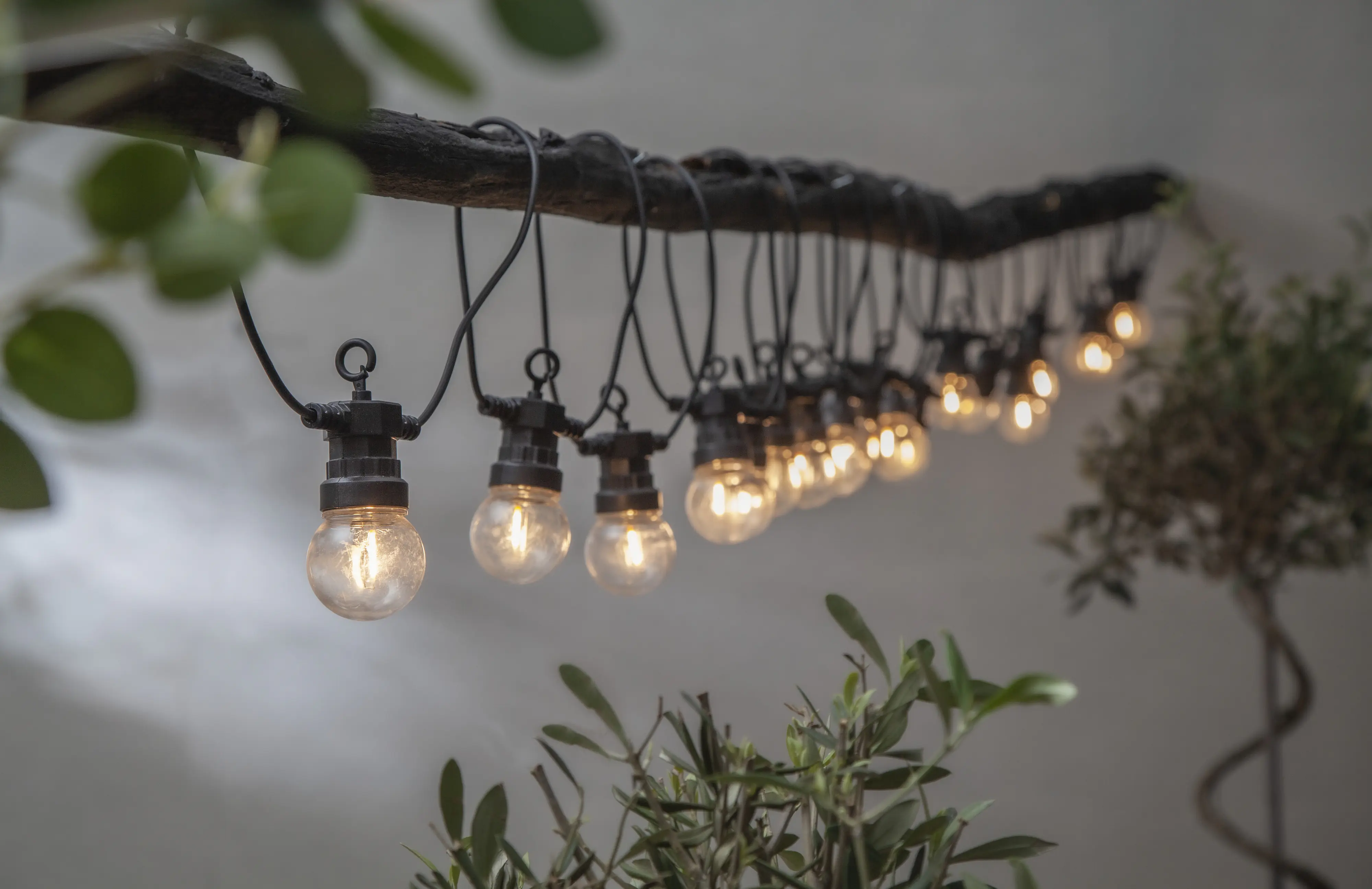 Eglo LED Lichterkette Außen Small Circus 8,55 m warmweiß