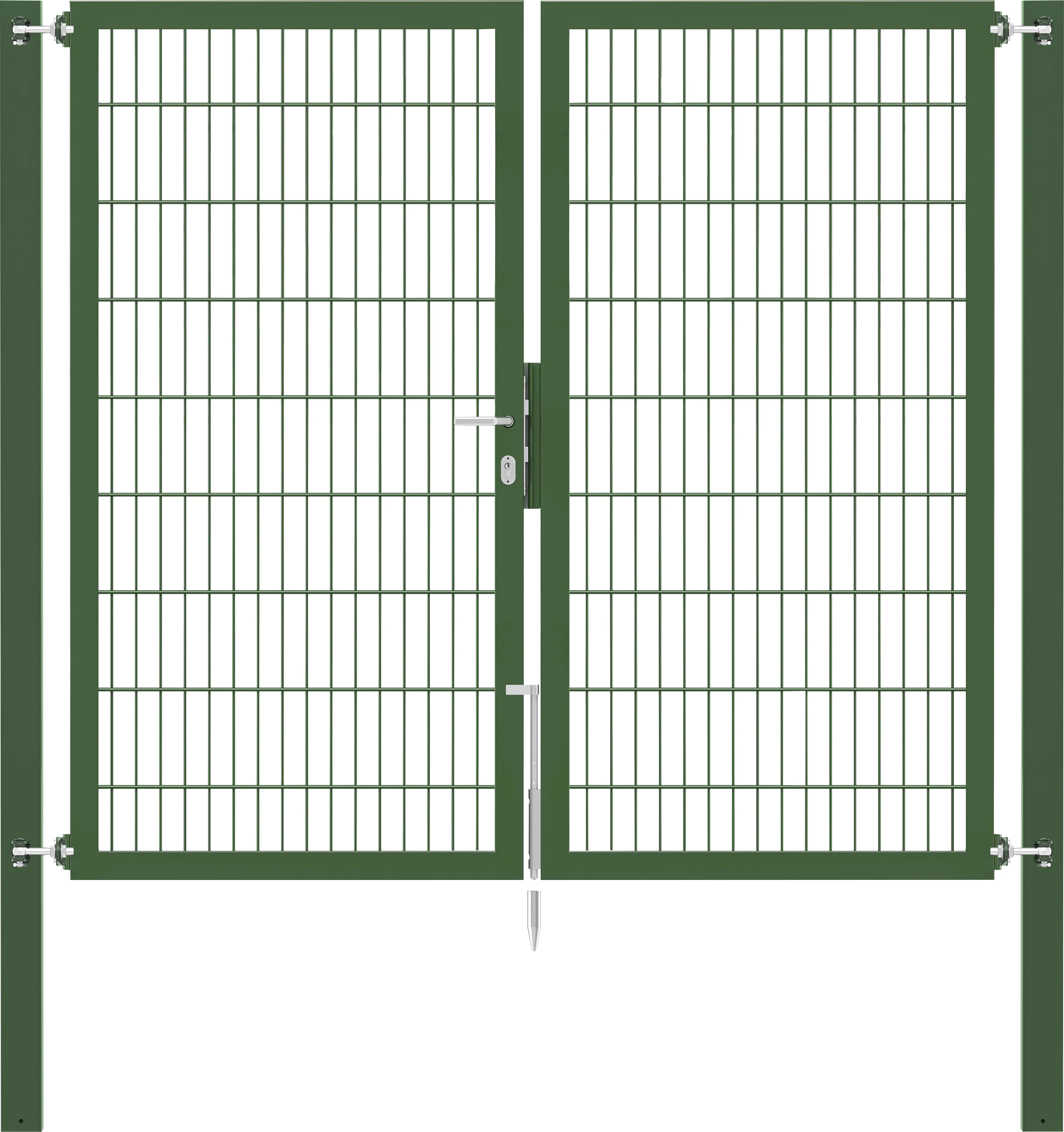 Alberts Doppeltor Flexo Plus grün 200 x 180 cm