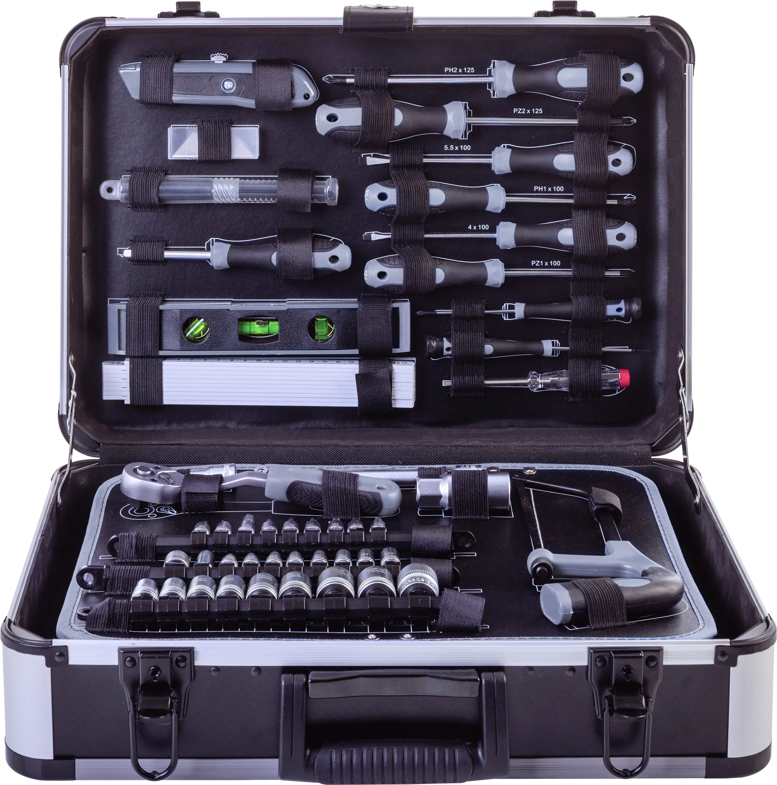 Woodster Werkzeugkoffer MWK235 235-teilig