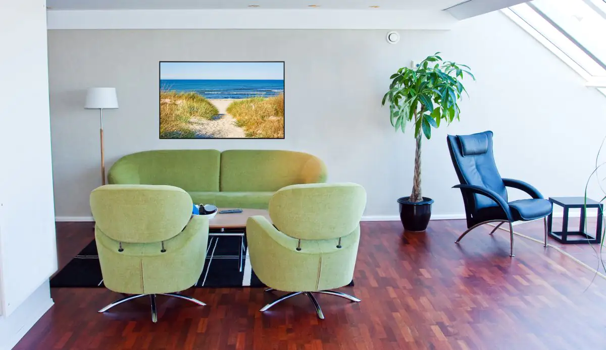 papermoon Infrarotheizkörper EcoHeat 60x120 cm 1000 Watt, Dünen Strandweg