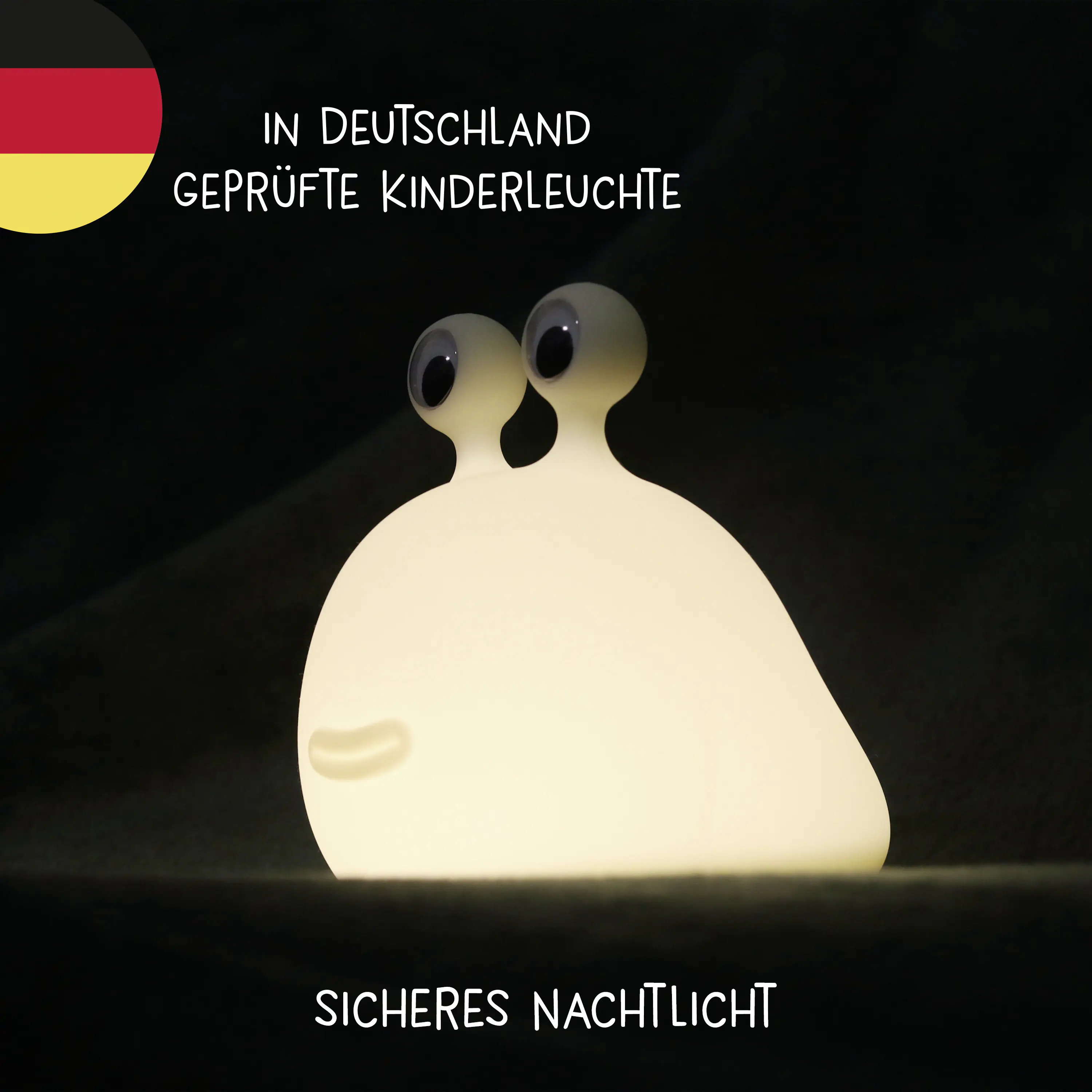 MegaLight LED Momo Moon Nachtlicht mit Akku