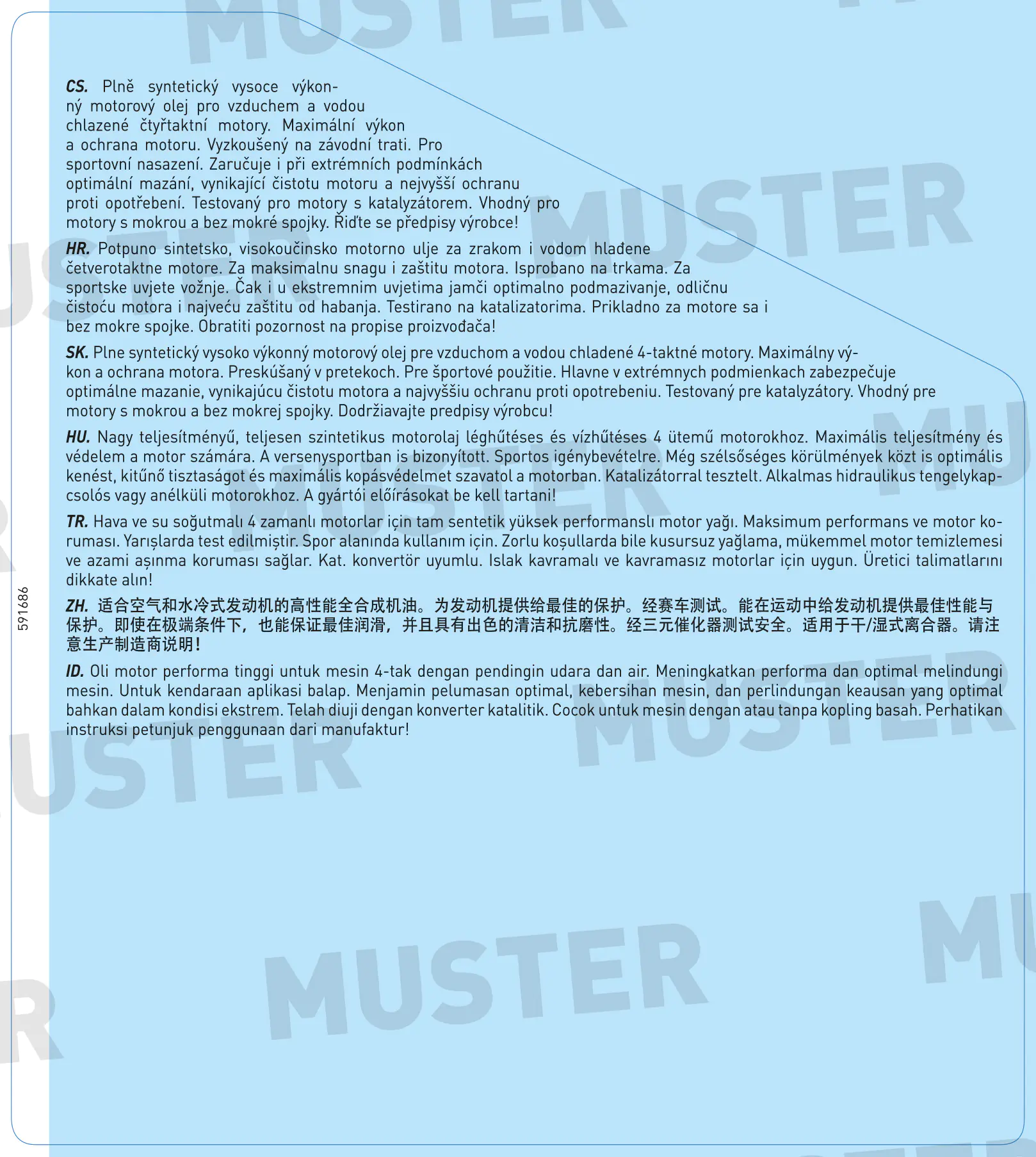 Liqui Moly 4-Takt Motoröl 4T Synth 10W-50 Street Race 4 L