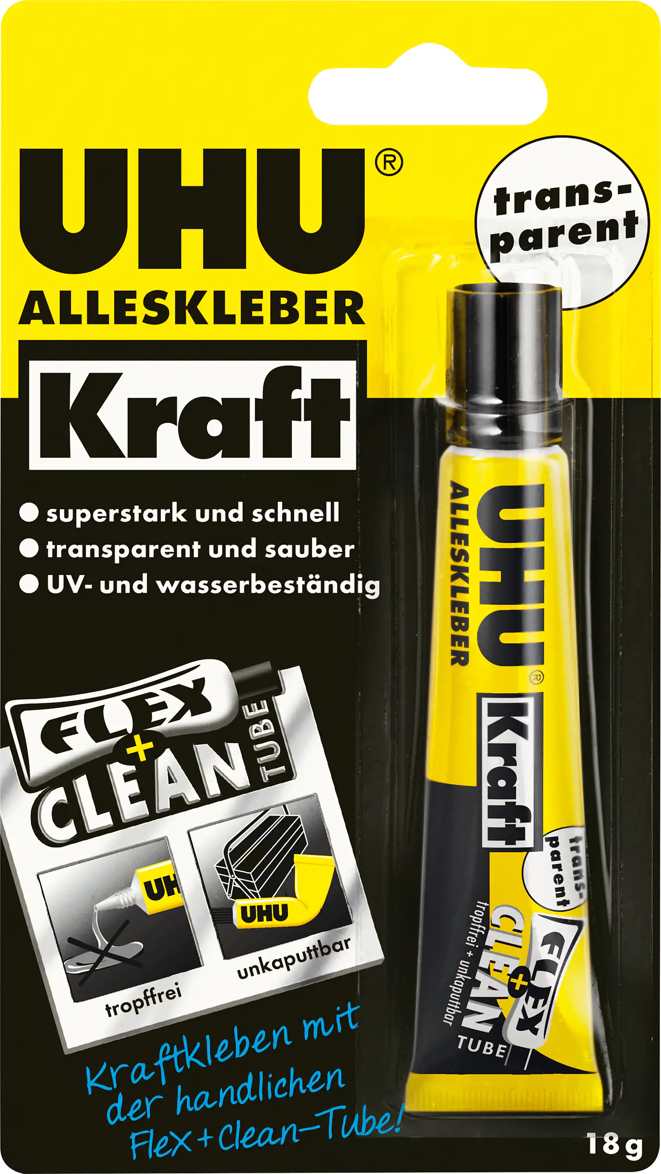 UHU Alleskleber Kraft Flex 18 g