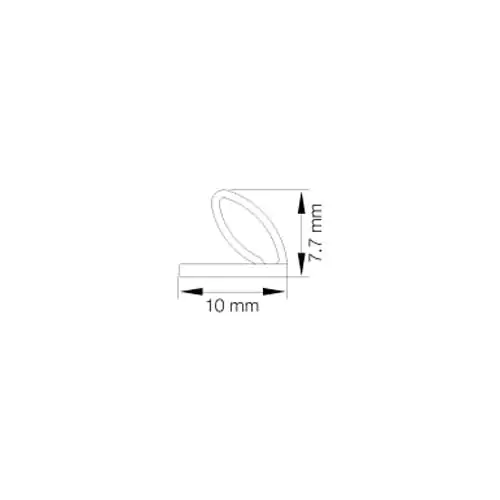 Primo Universaldichtung selbstklebend weiß 3 - 7 mm Primo Universaldichtung selbstklebend weiß 3 - 7 mm