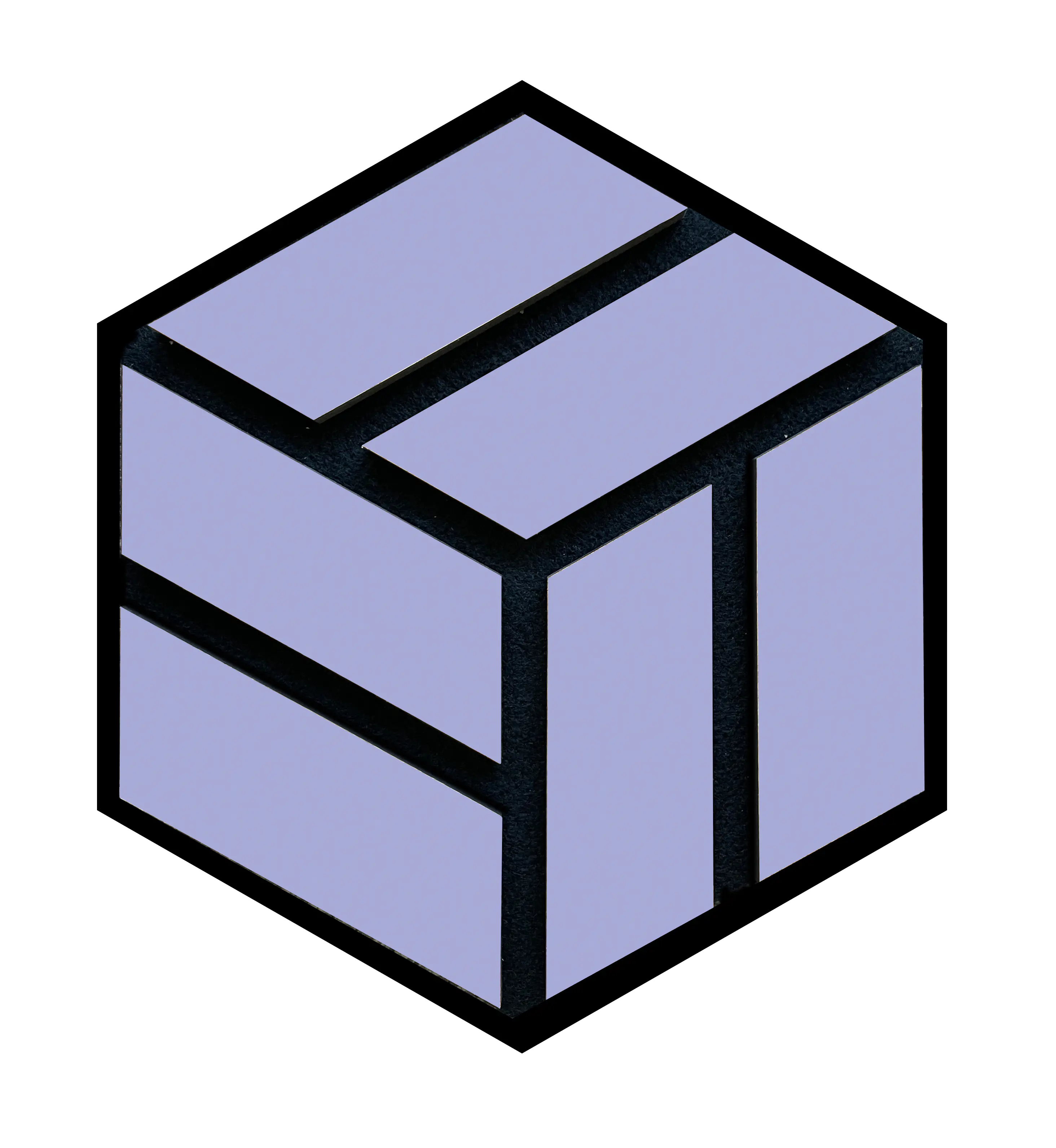 Neuhofer Akustikpaneele Hexago Lavendel violette 30 x 26 x 1,9 cm