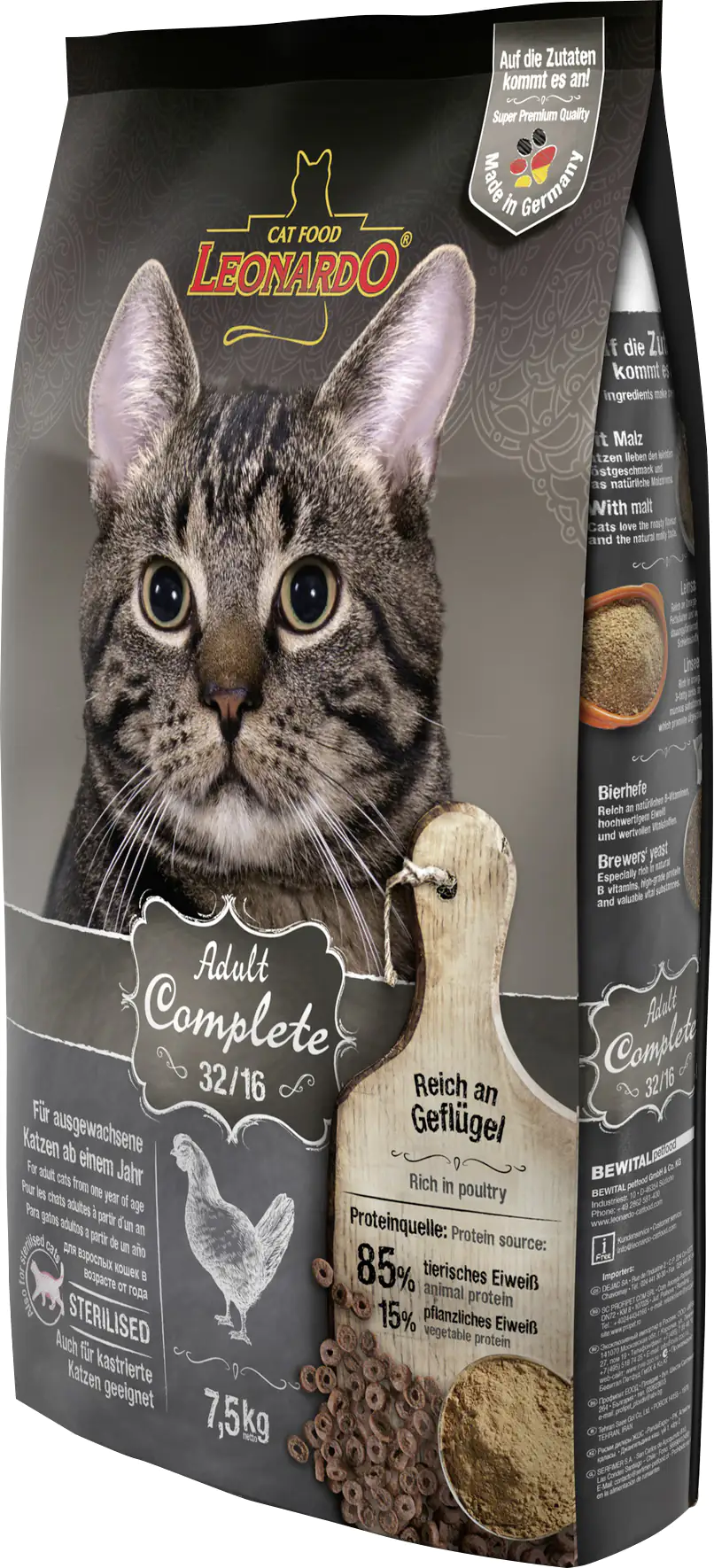 Leonardo Complete 32/16 7,5 kg