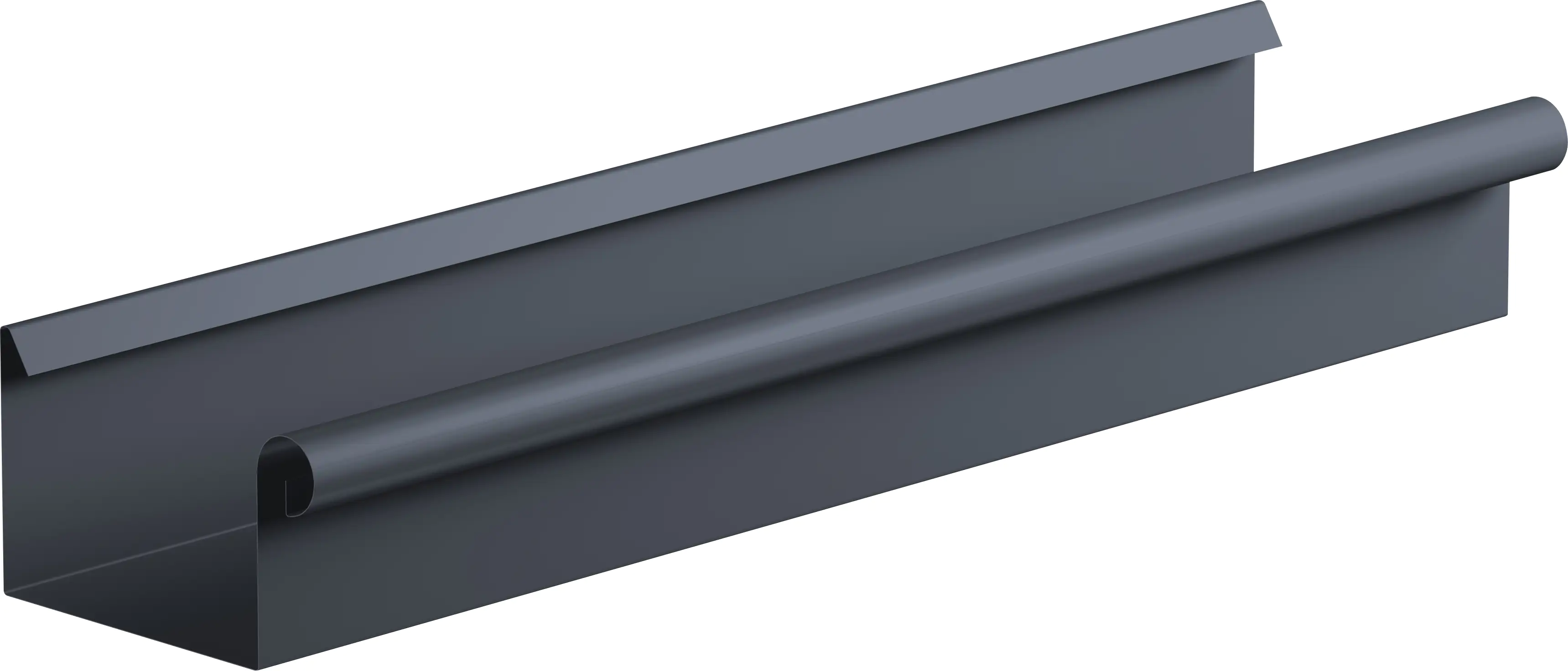 Sarei Alu-Kastenrinne RG 70, 2 m anthrazit