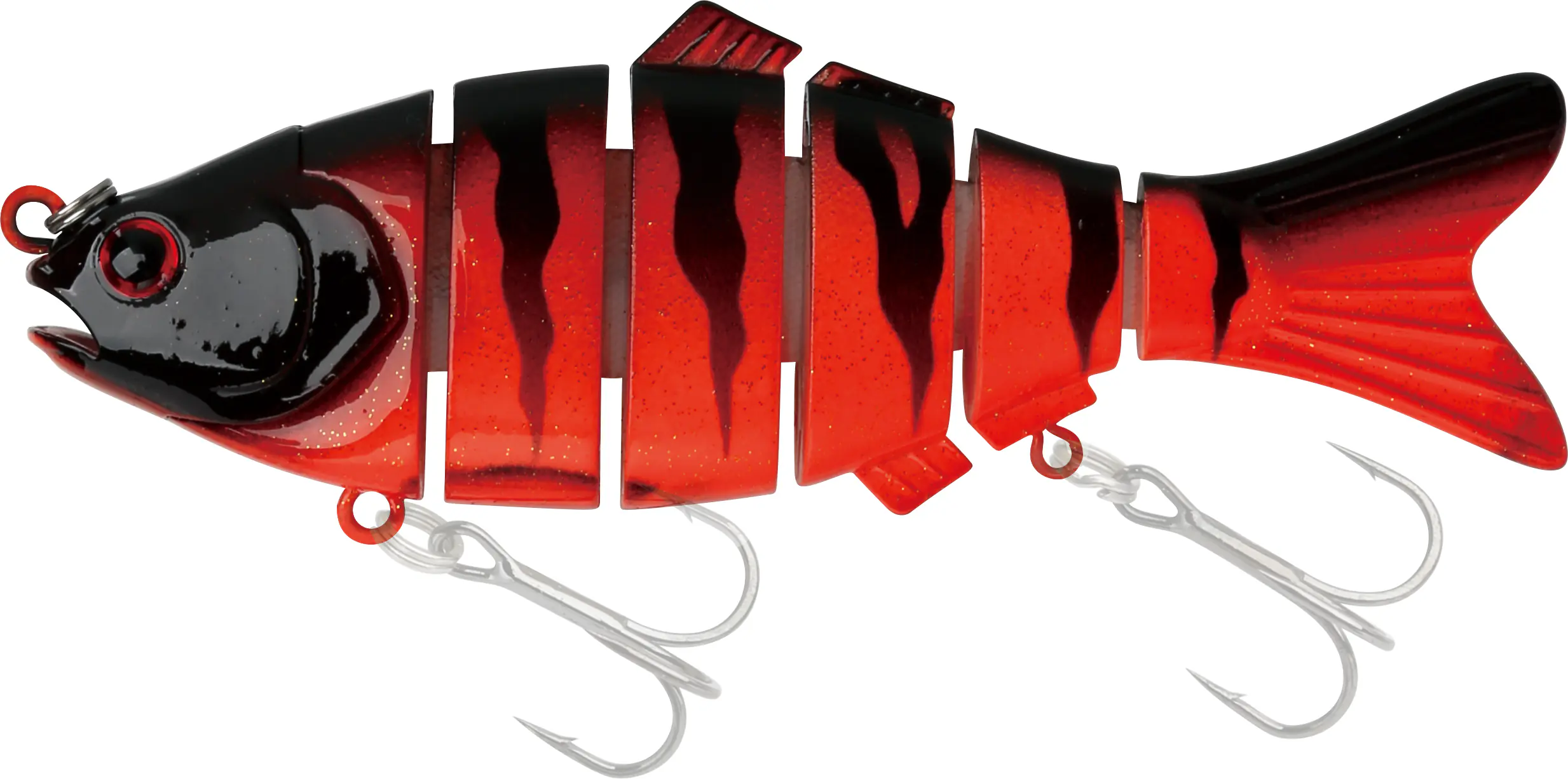 Paladin Angelköder Wobbler L Firetiger 14,2 cm UV-Spezialeffektlackierung