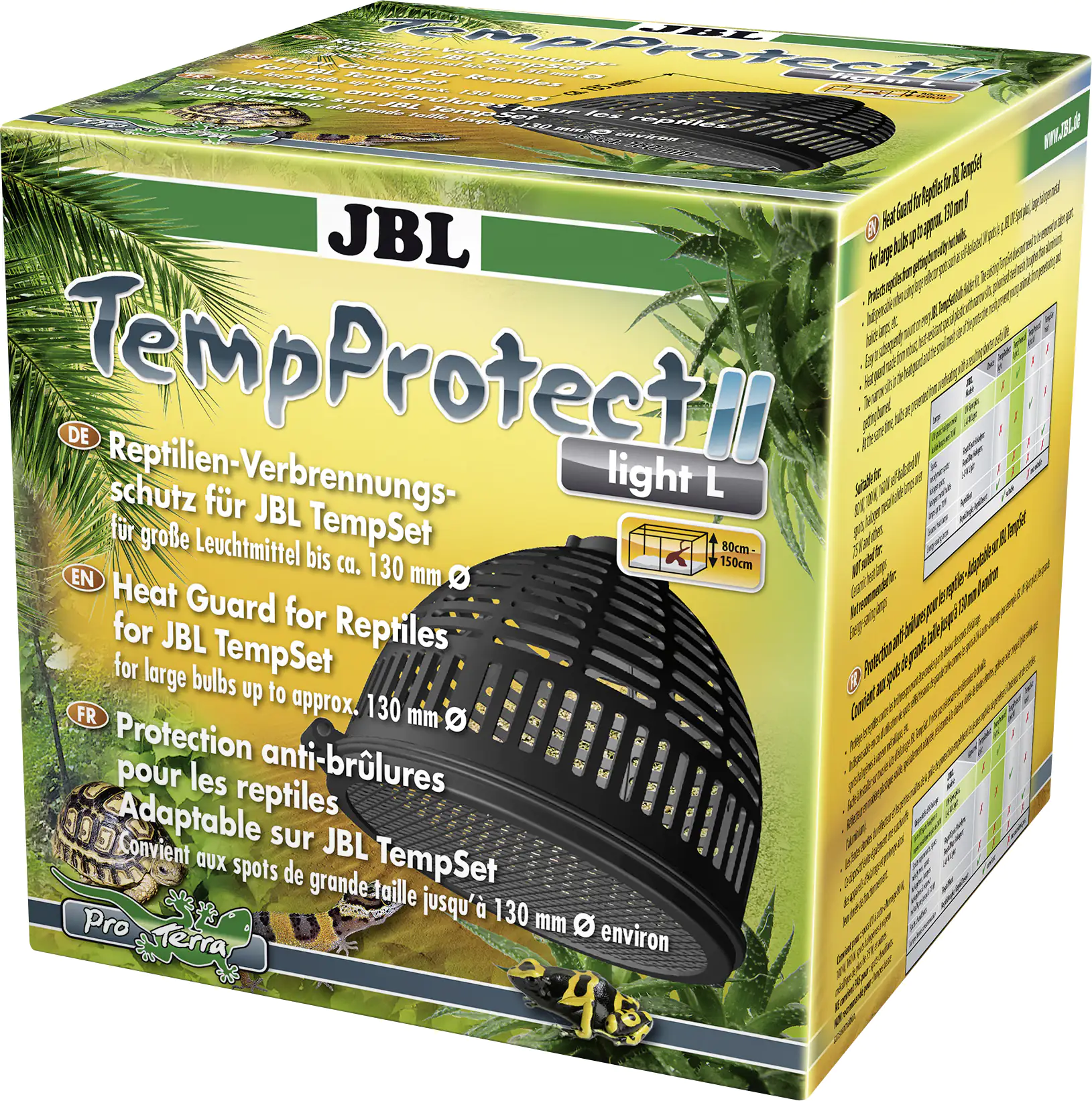 4014162711915 JBL Lampenschirm TempProtect II Light L schwarz