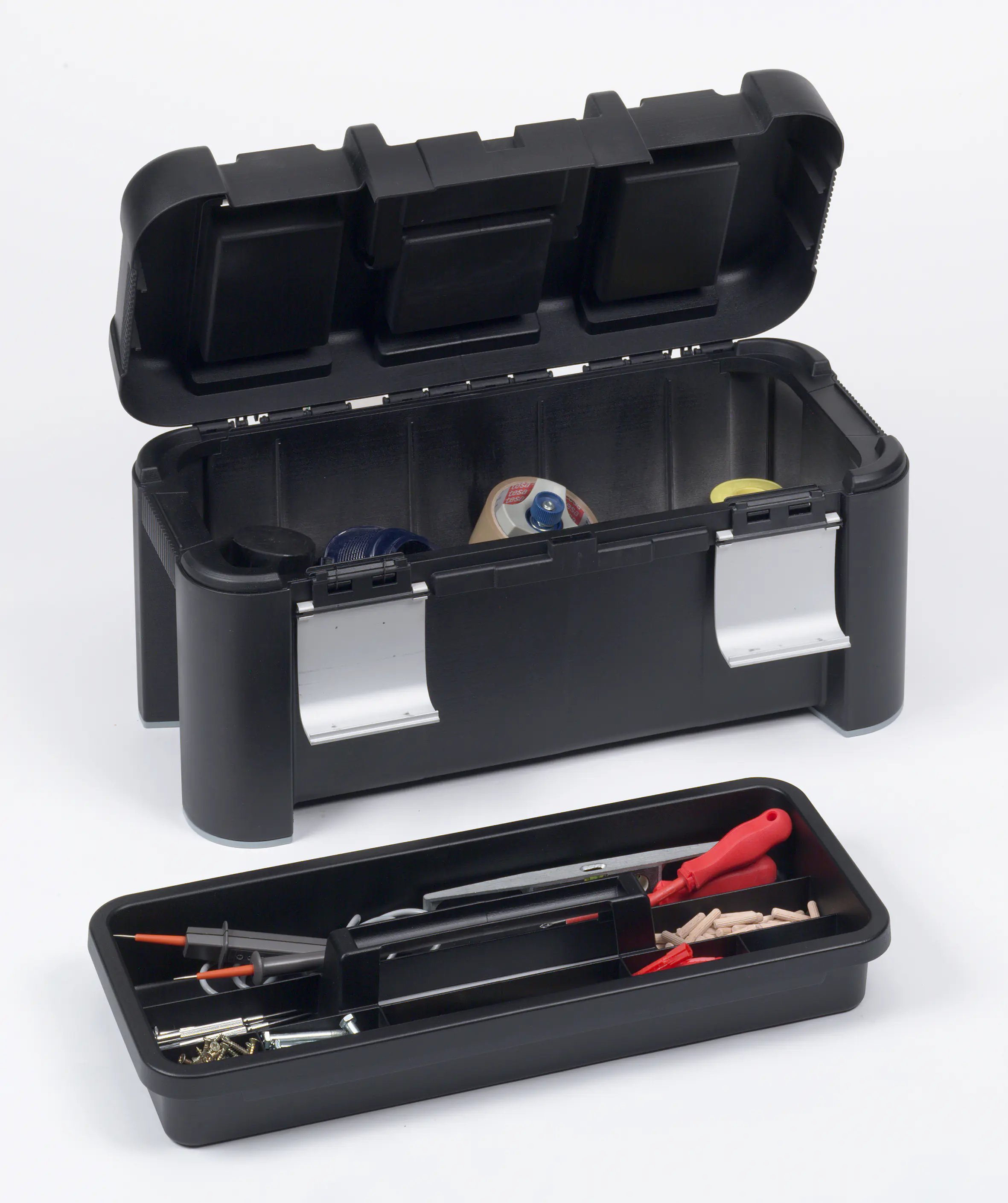 Allit Werkzeugkoffer McPlus Alu 21 ohne Inhalt schwarz Allit Werkzeugkoffer McPlus Alu 21 ohne Inhalt schwarz