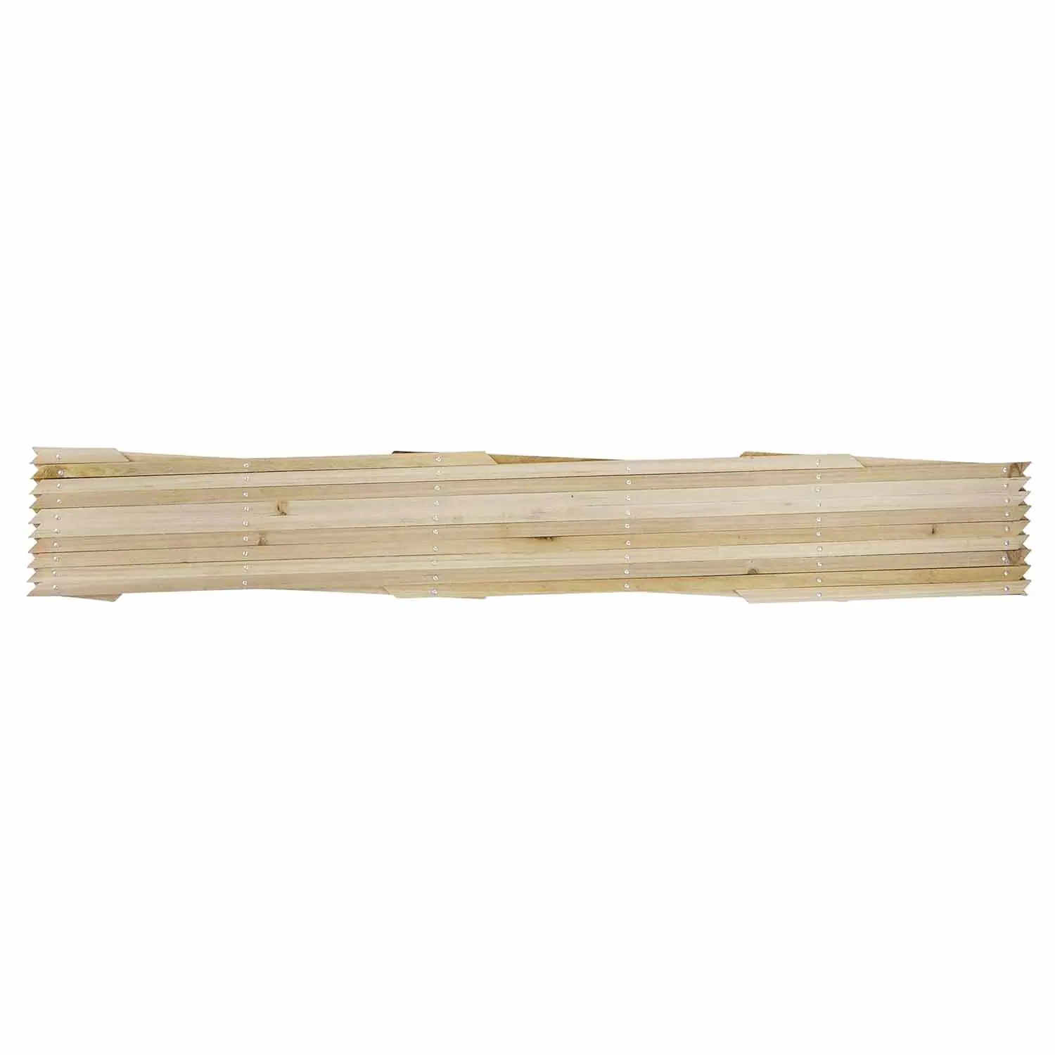 Bellissa Rankgitter in Scherenspalierform Holz 90 x 310 cm natur