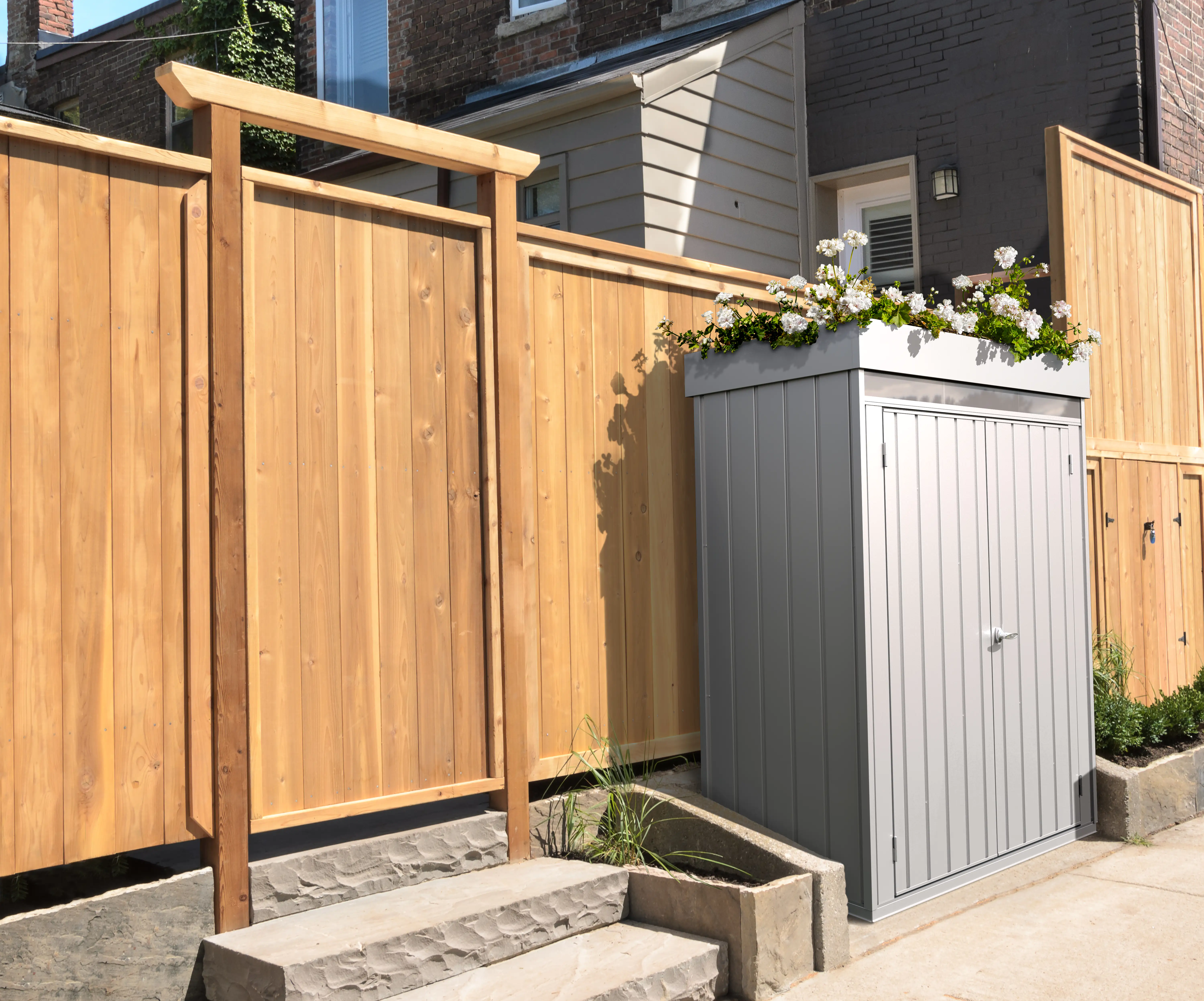 0638801423720_02 Duramax Hochschrank Palladium 161,6 x 74,6 x 2,09 cm (B x T x H)