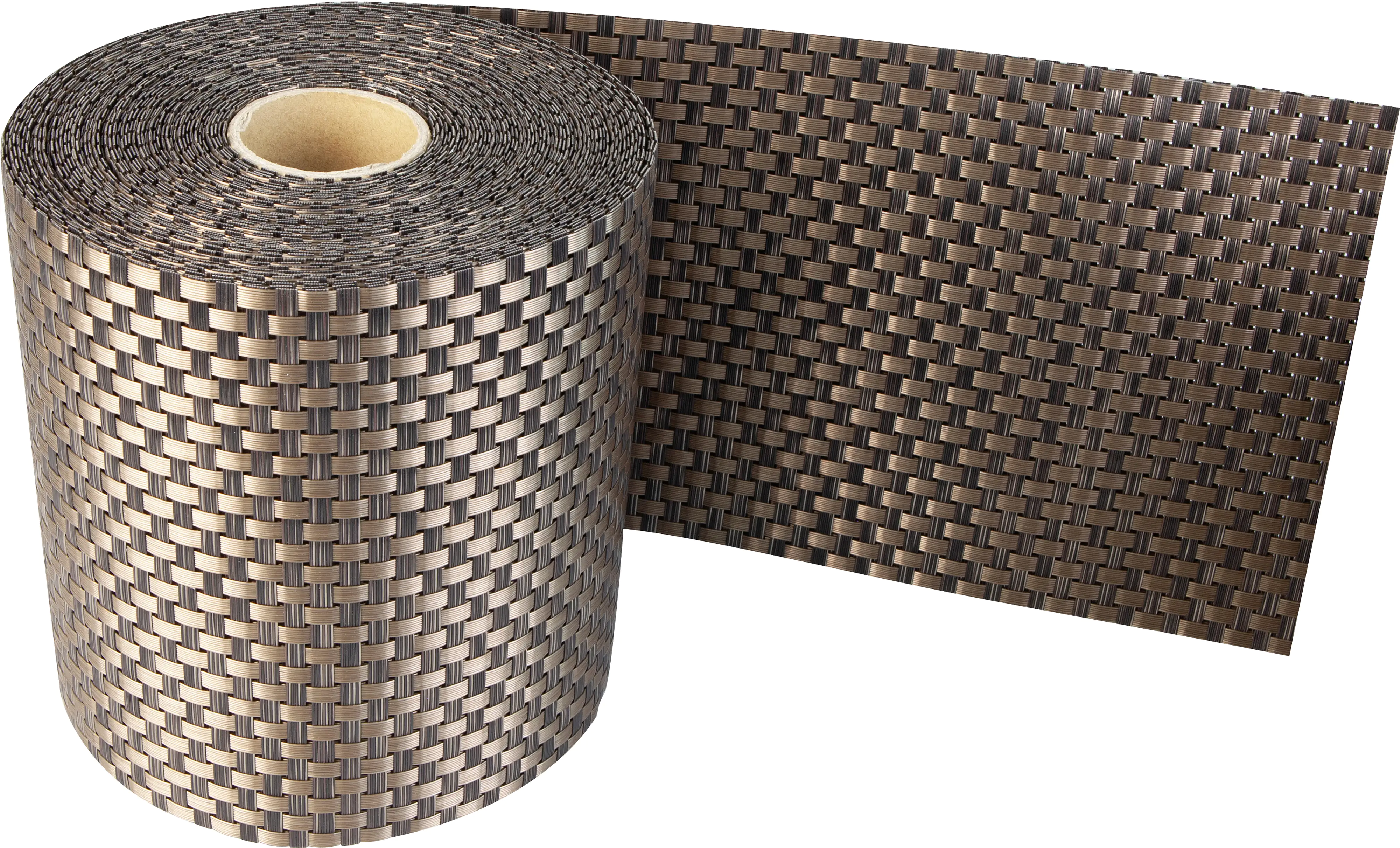 Windhager Sichtschutzstreifen Darby 19 cm x 21 m, goldbraun