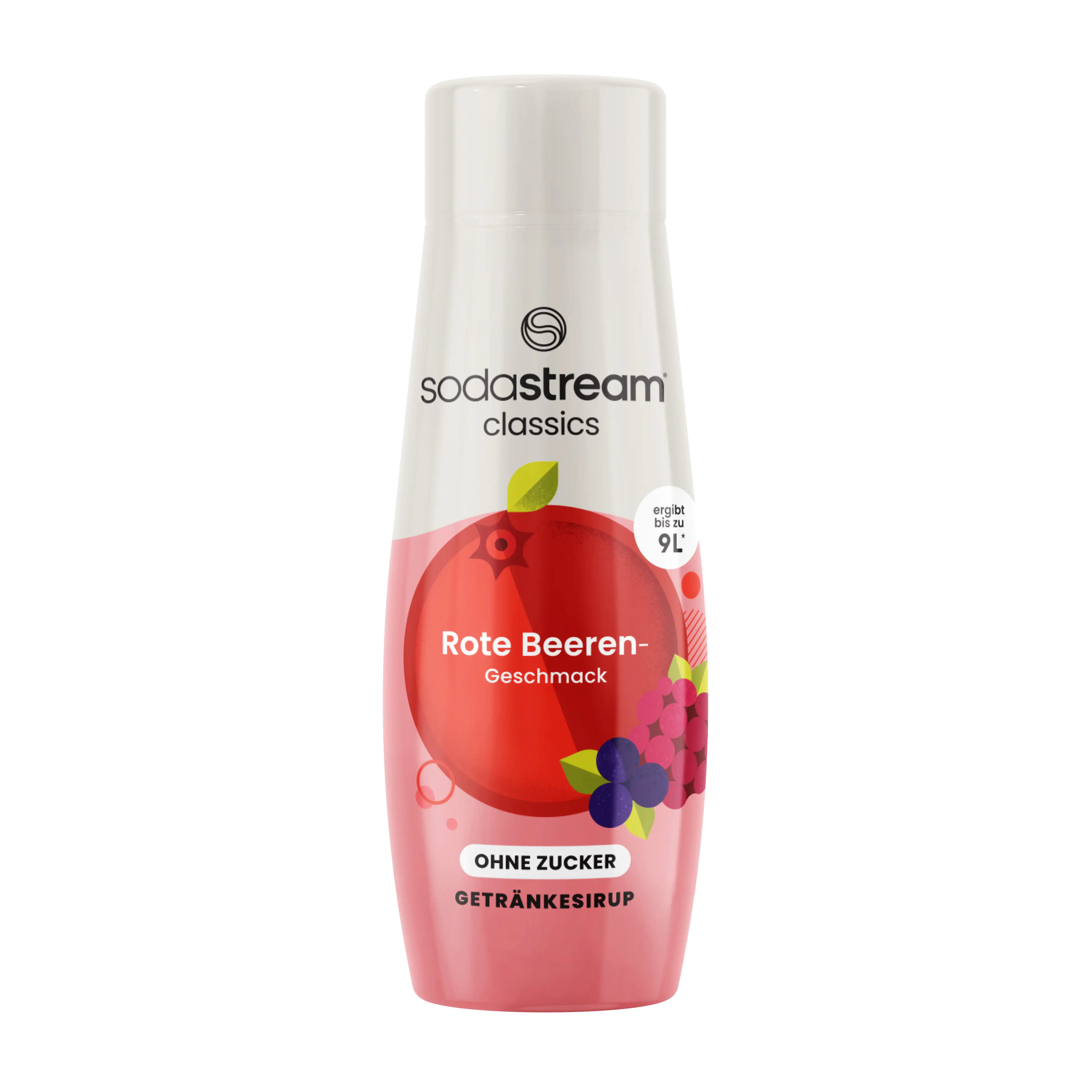 Sodastream Sirup Rote Beeren ohne Zucker, 440 ml