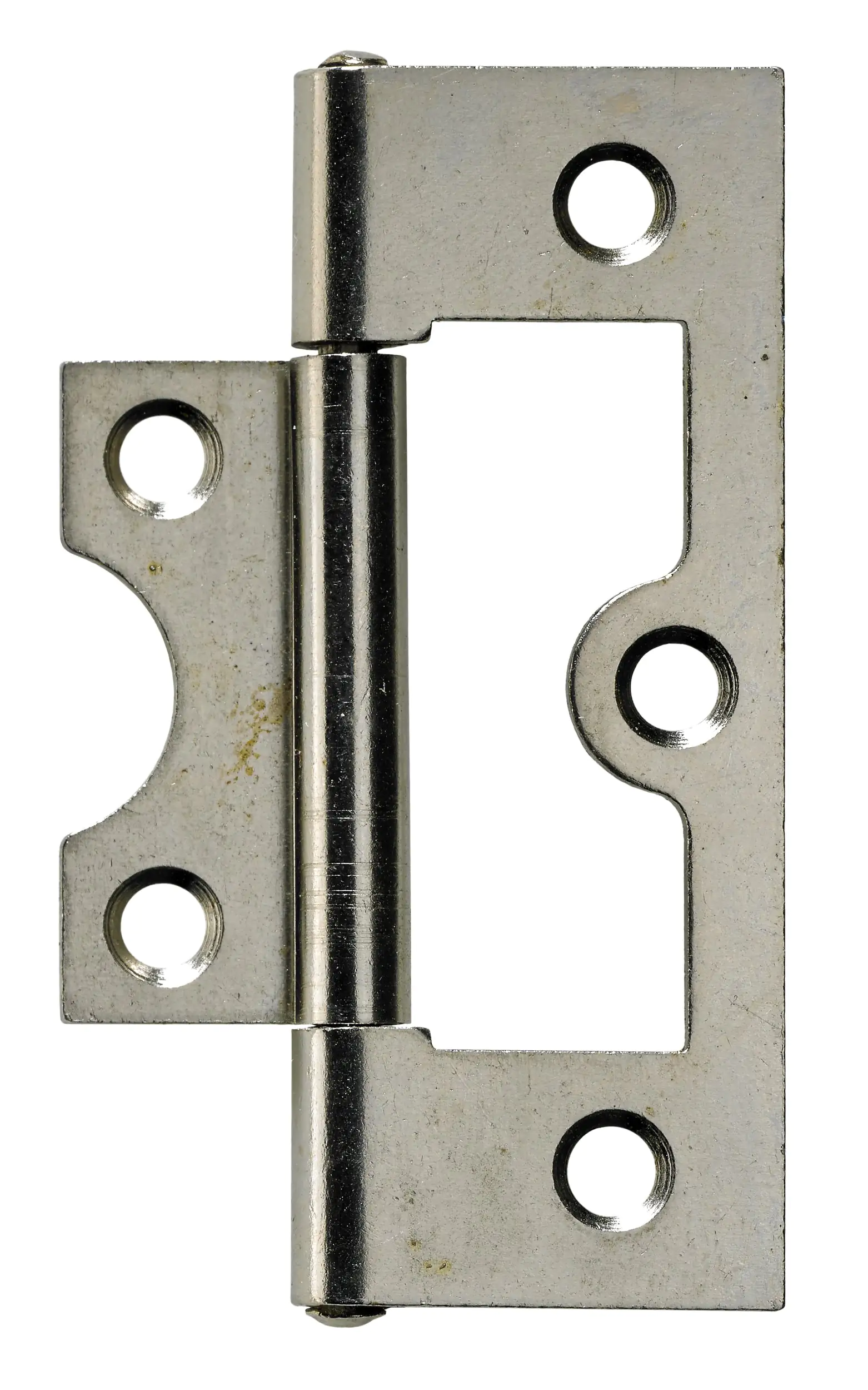 Hettich Lamellentürscharnier 63 x 25 mm, vernickelt, 2 Stück
