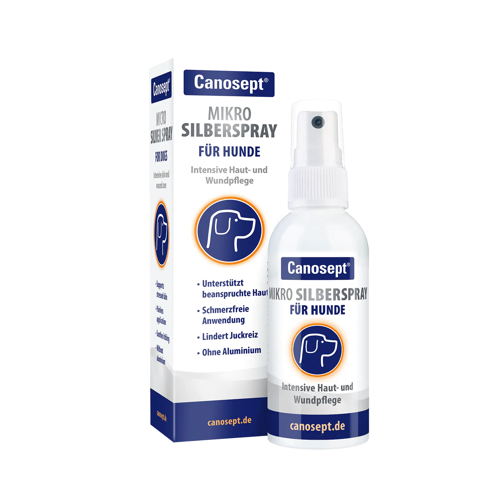 Canosept Mikro Silberspray für Hunde 75 ml 