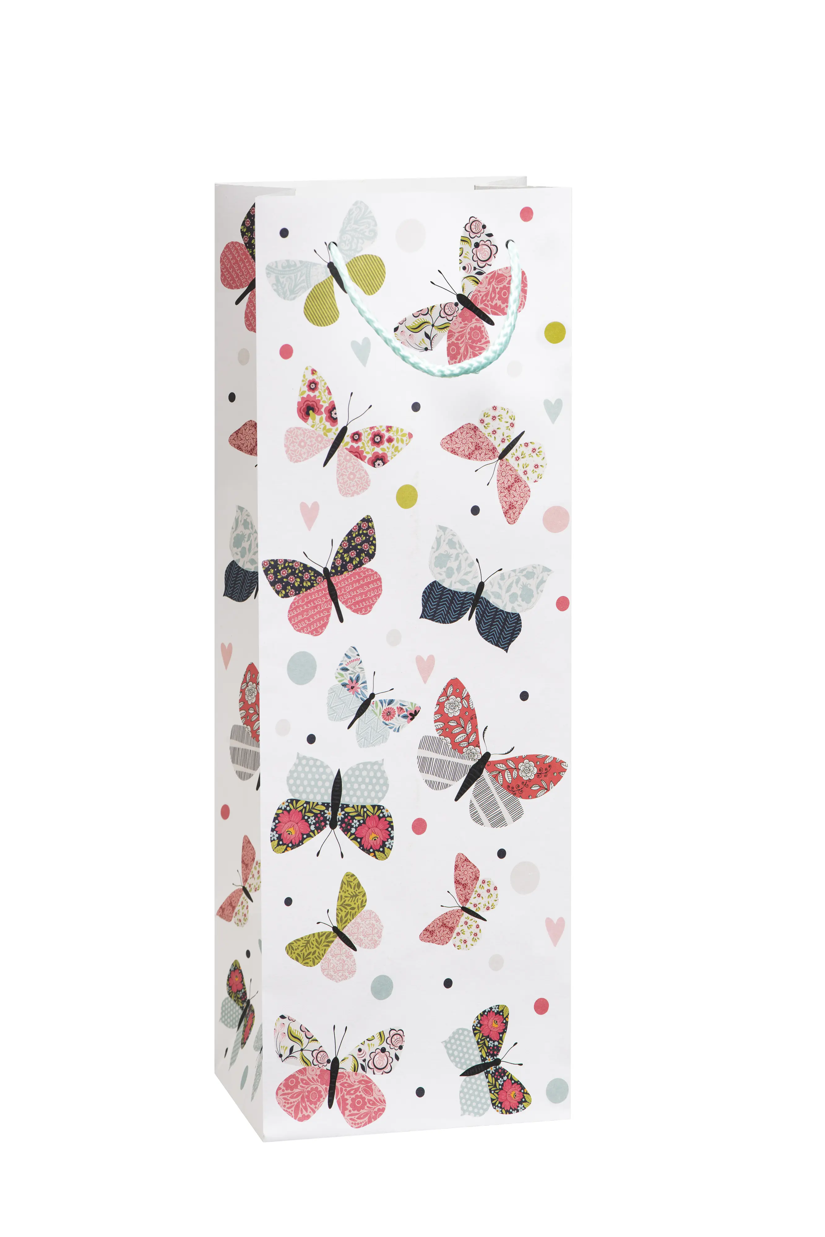 Duni Geschenktragetasche Mariposa 36 cm