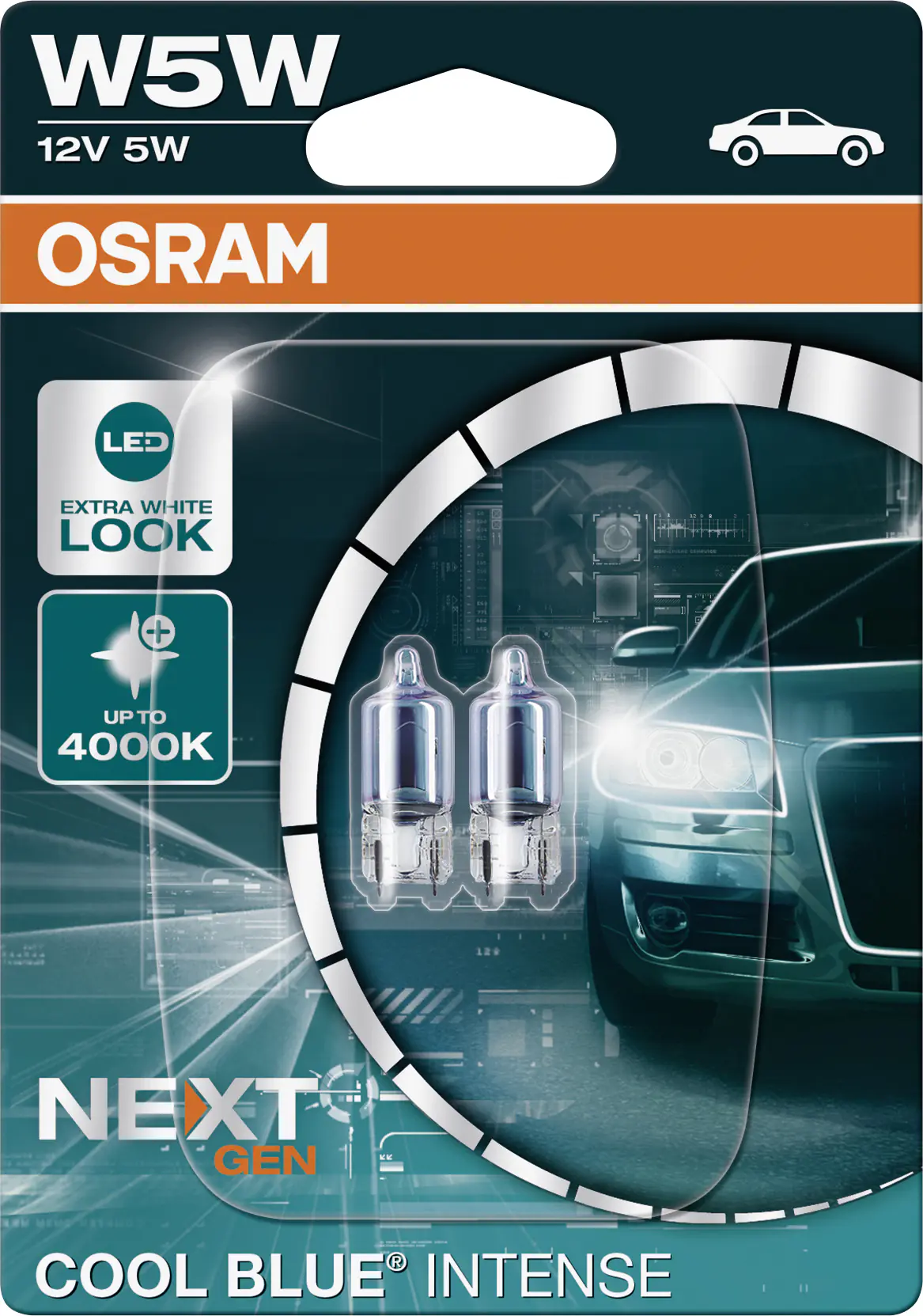 Osram Signalleuchte Cool Blue Intense W5W