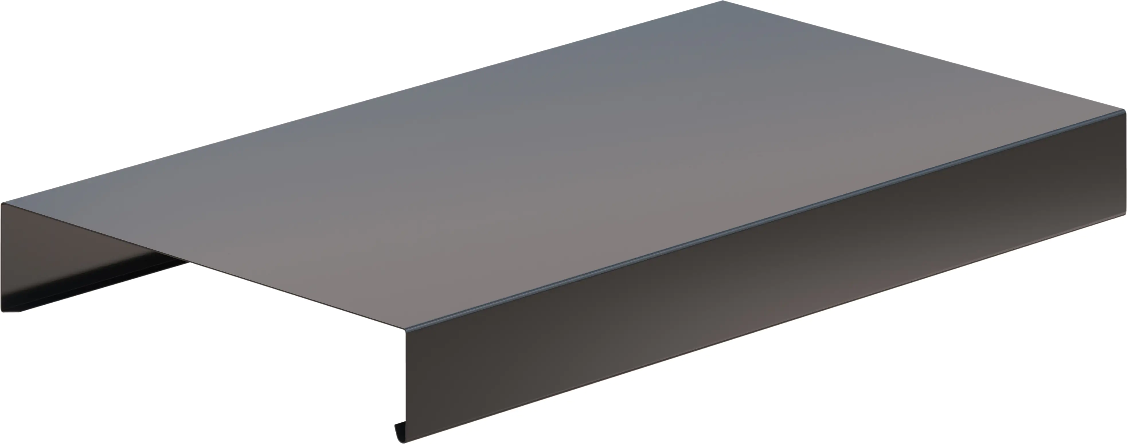 Sarei Mauerabdeckung Alu-anthrazit 0,8 m Sarei Mauerabdeckung Alu-anthrazit 0,8 m