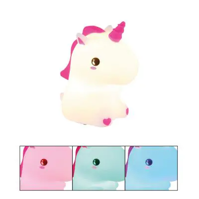 Globo Akku Tischleuchte Unicorn 1.5W RGBW weiß Kunststoff